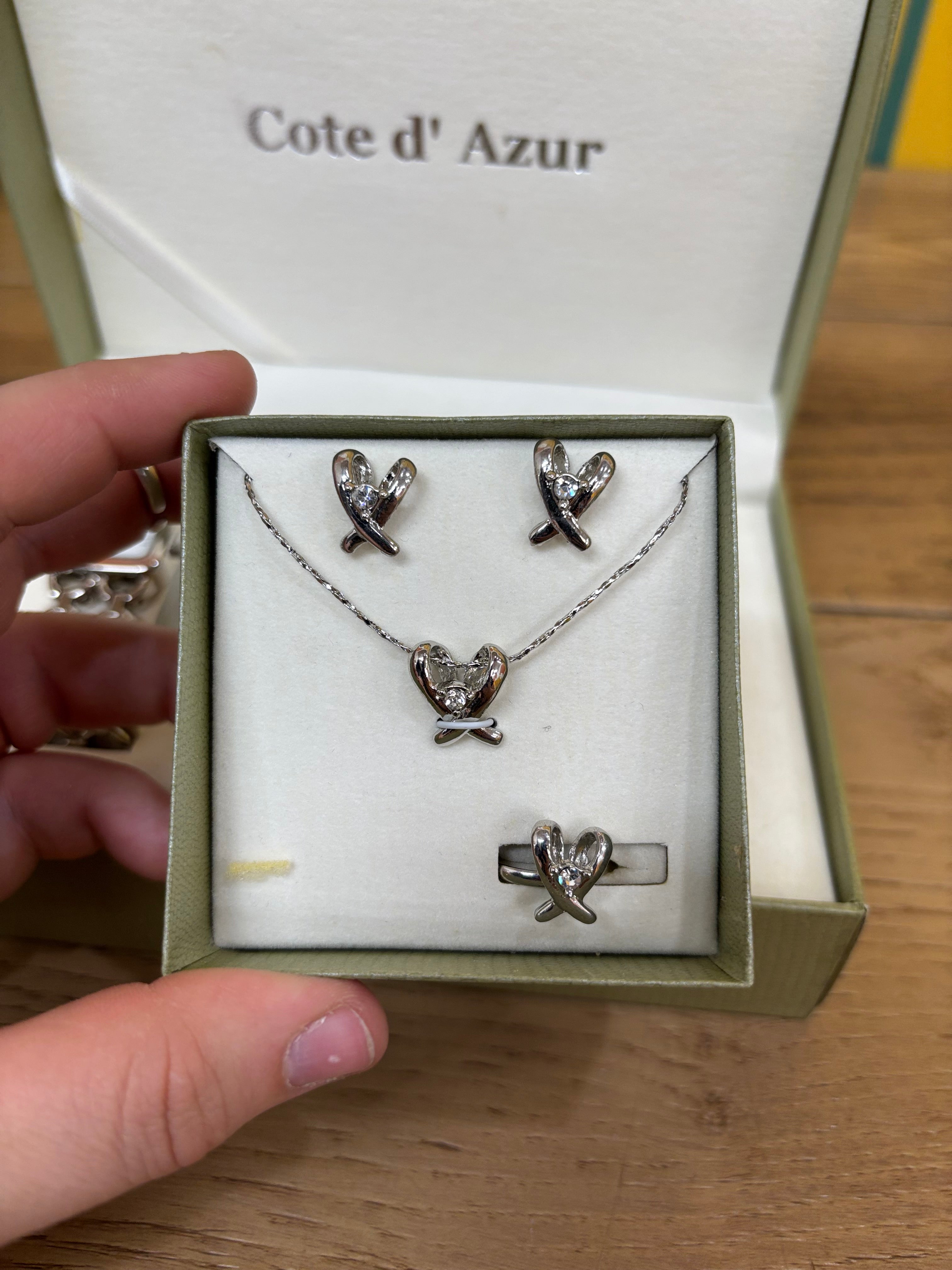 Cote D' Azur Watch and Jewelry Set