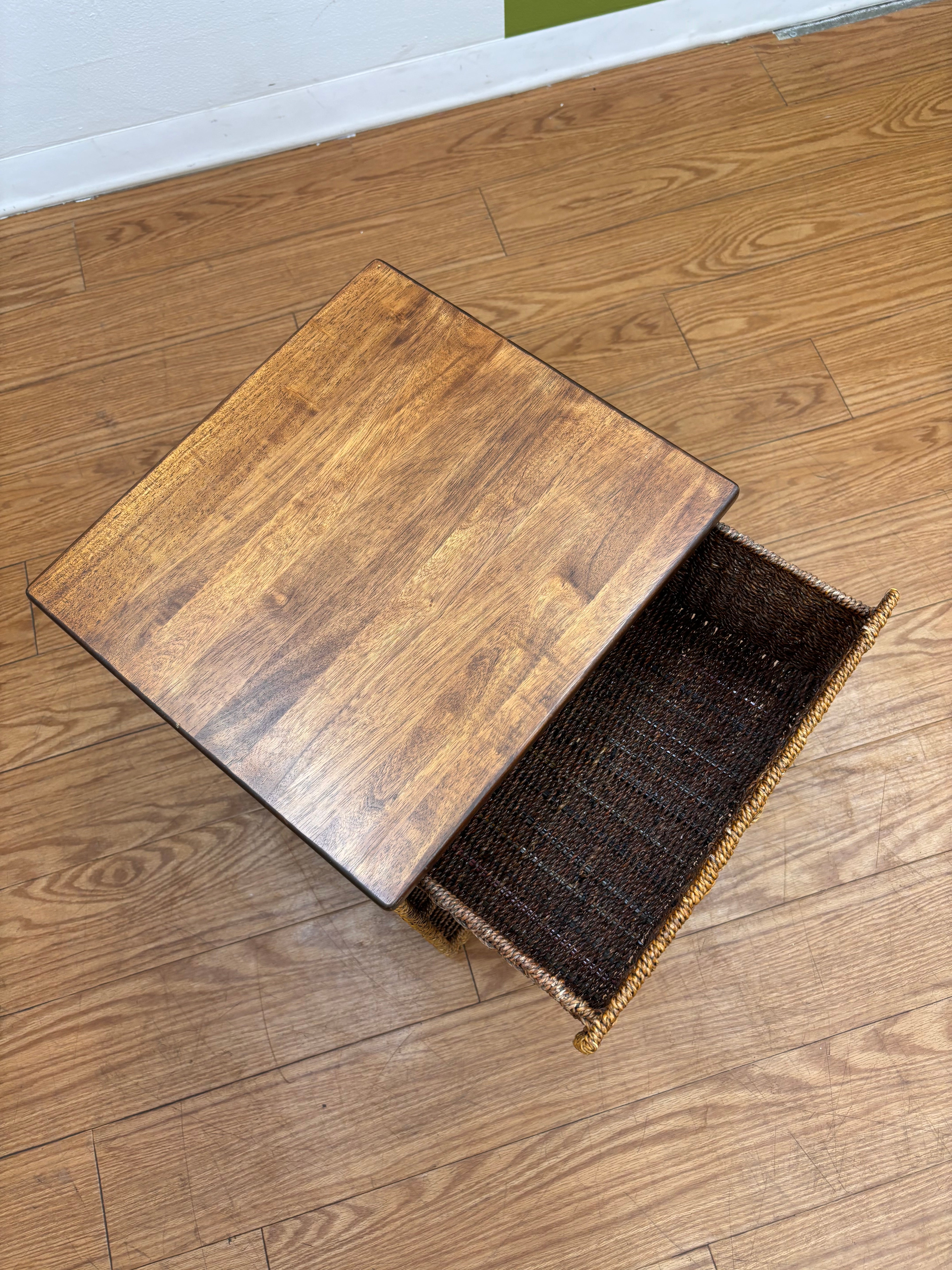 Wicker Nightstand