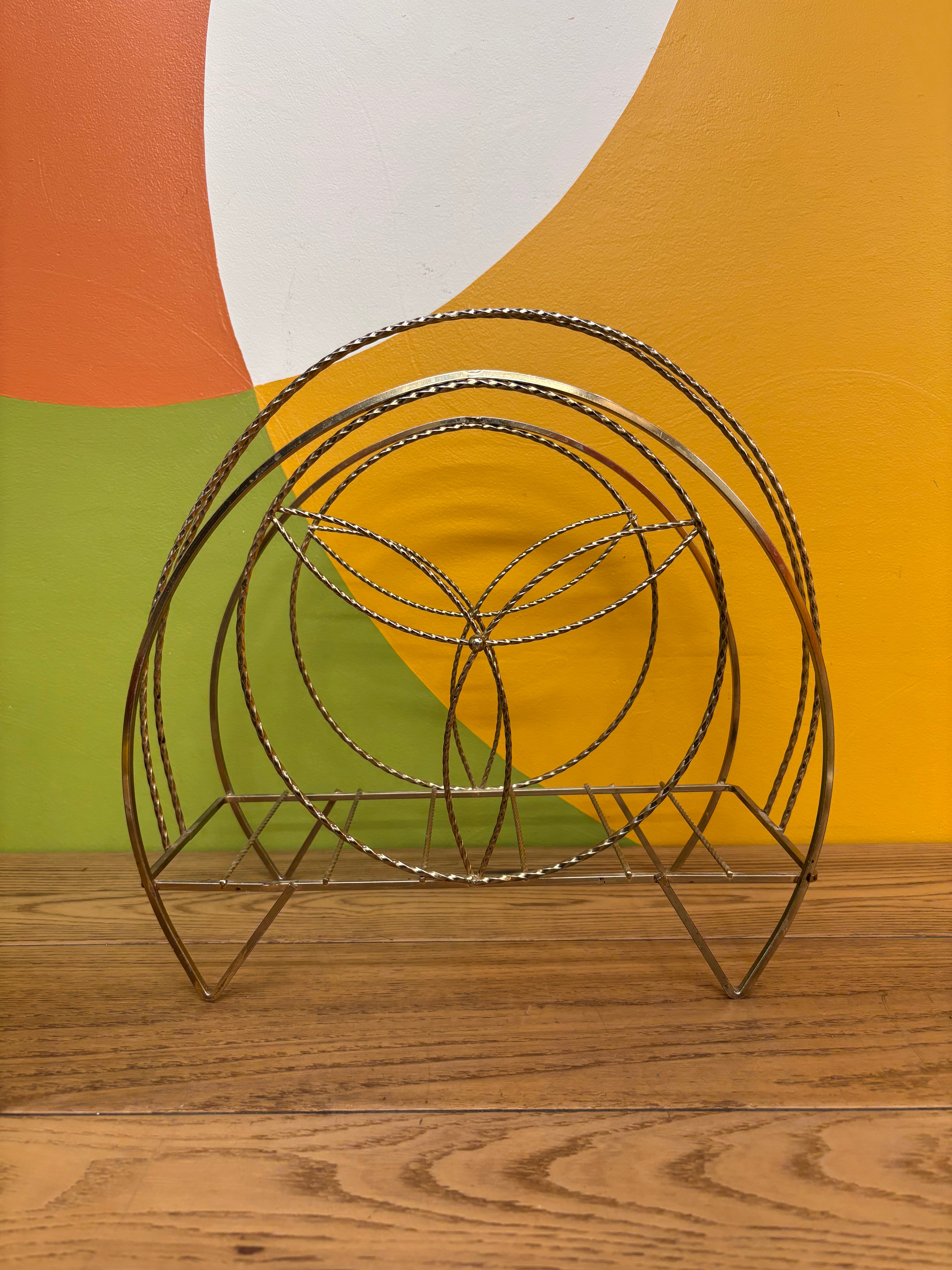 Metal Magazine Rack