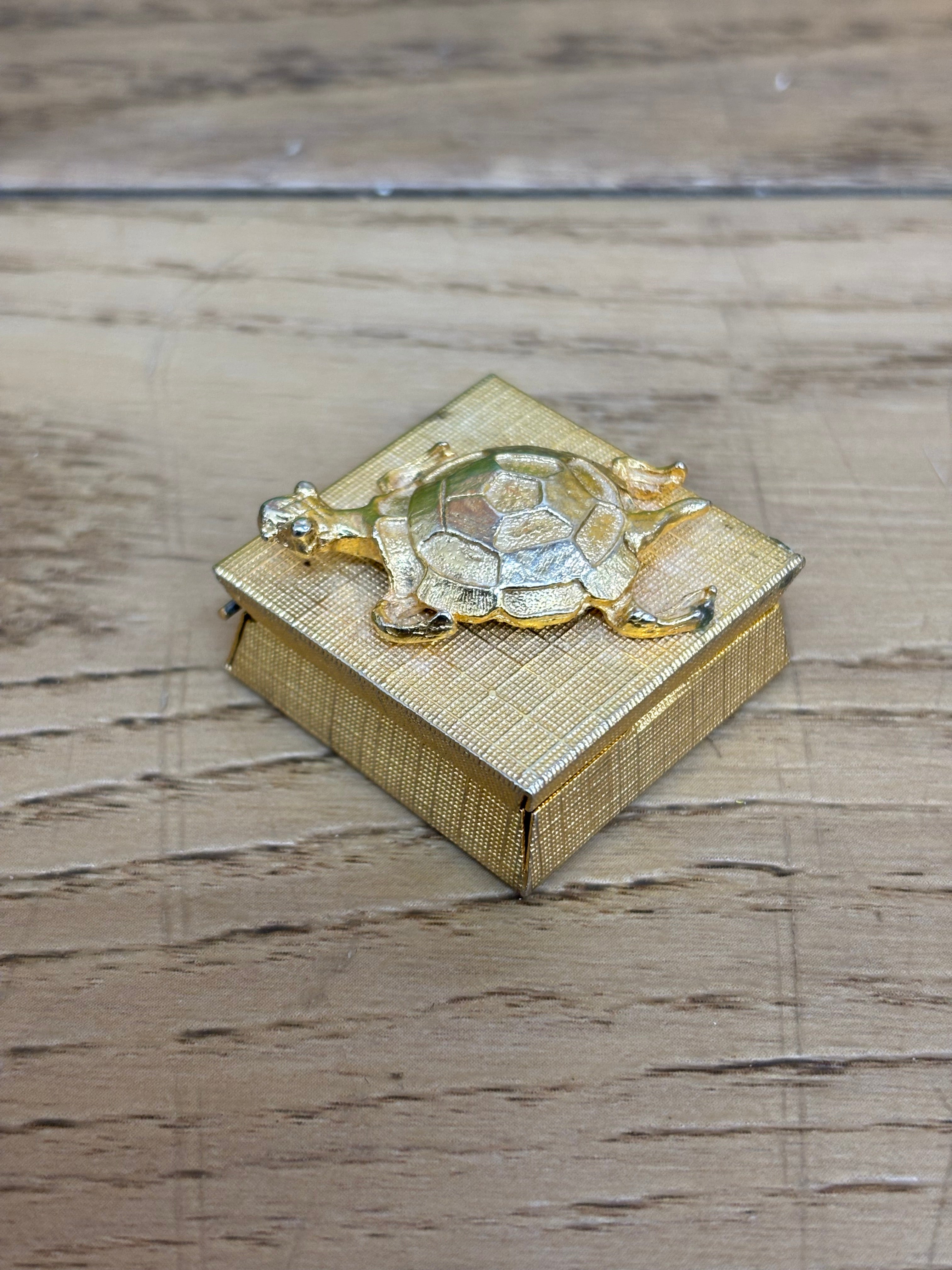 Small Turtle Trinket Box
