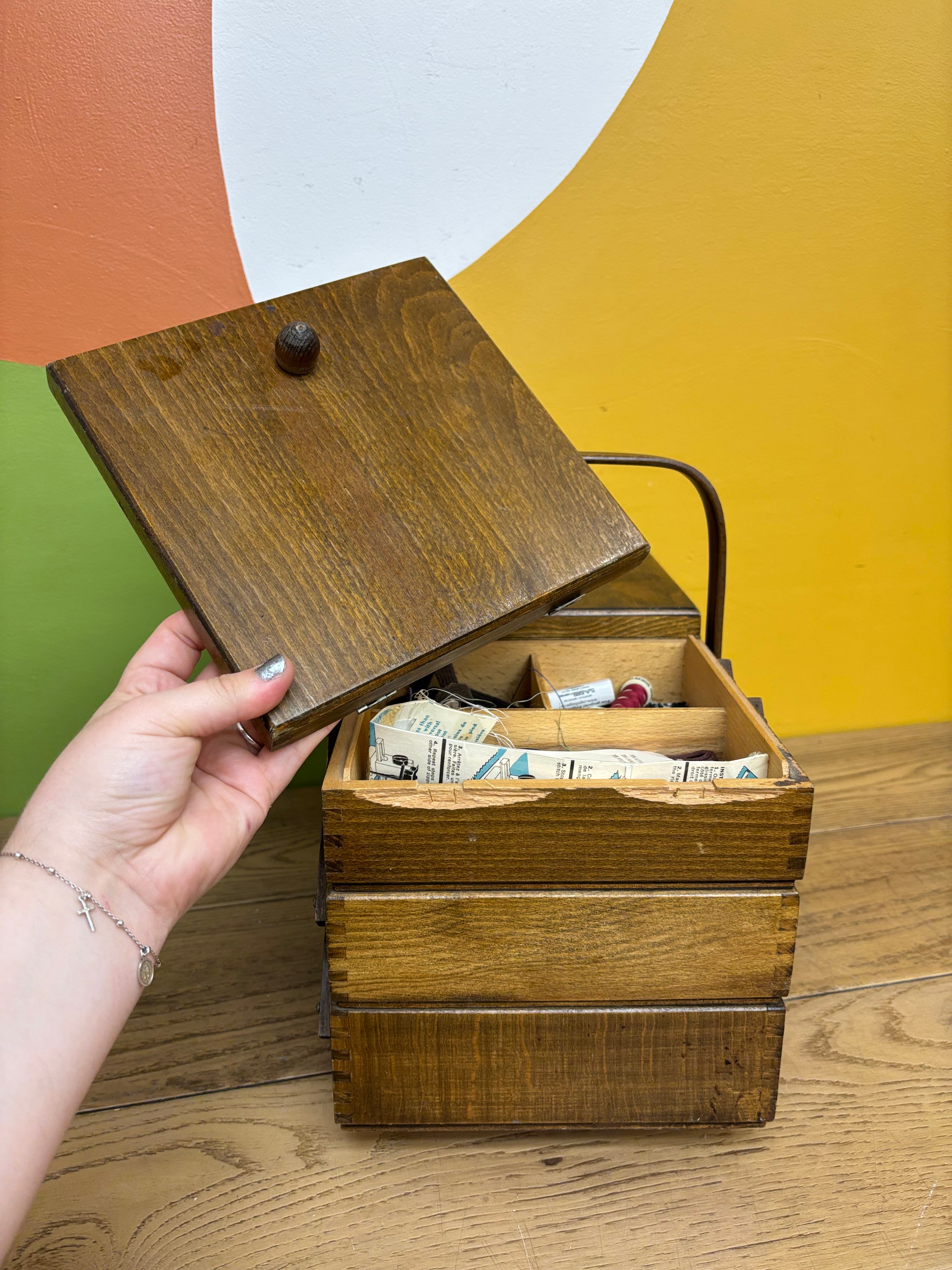 Accordion Sewing Box