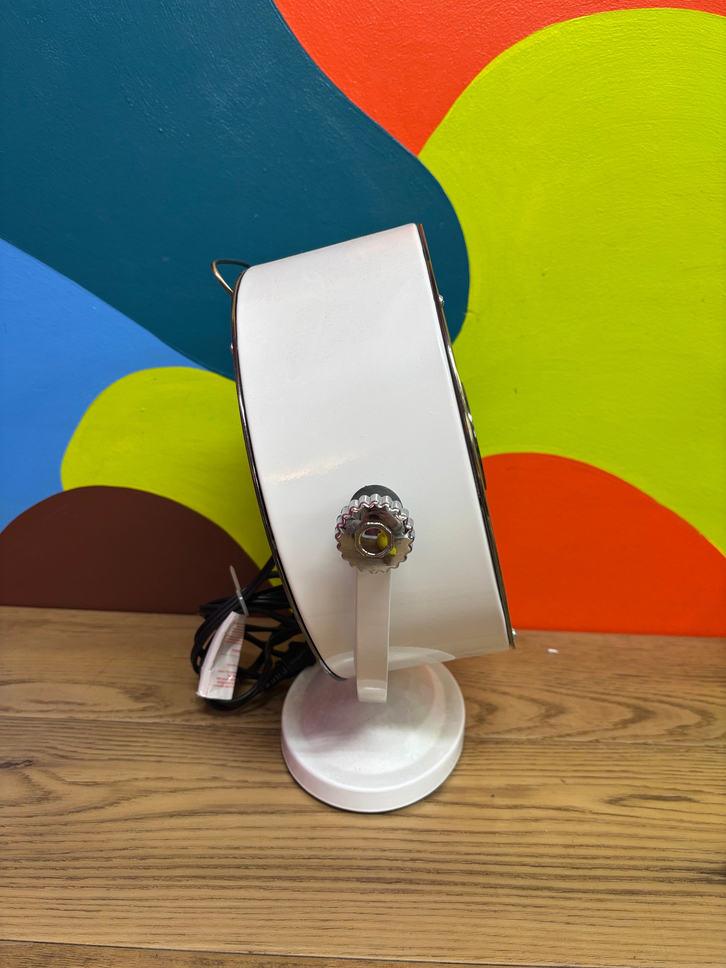 White Electric Table Fan