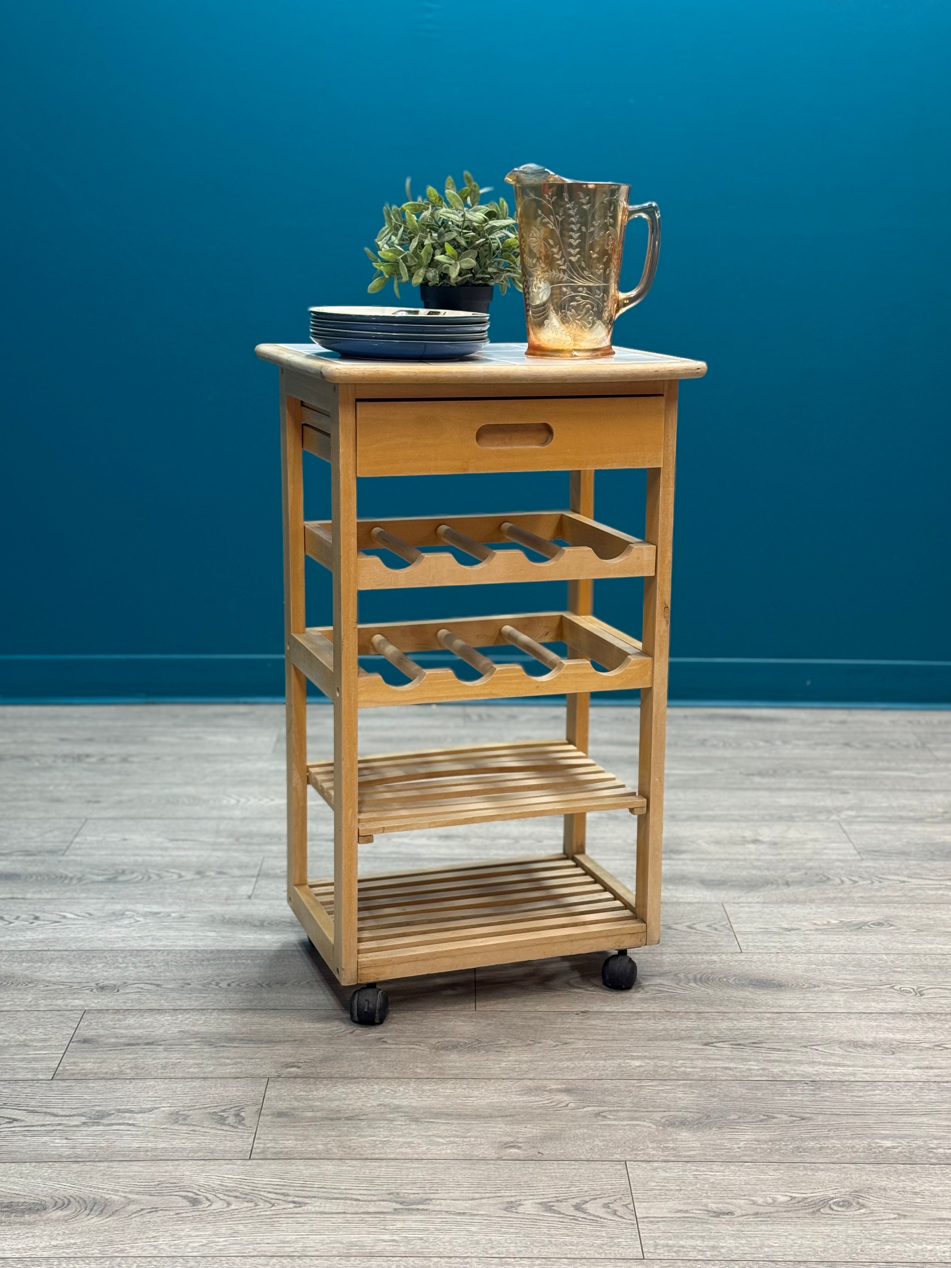 Kitchen Trolley with Drawer