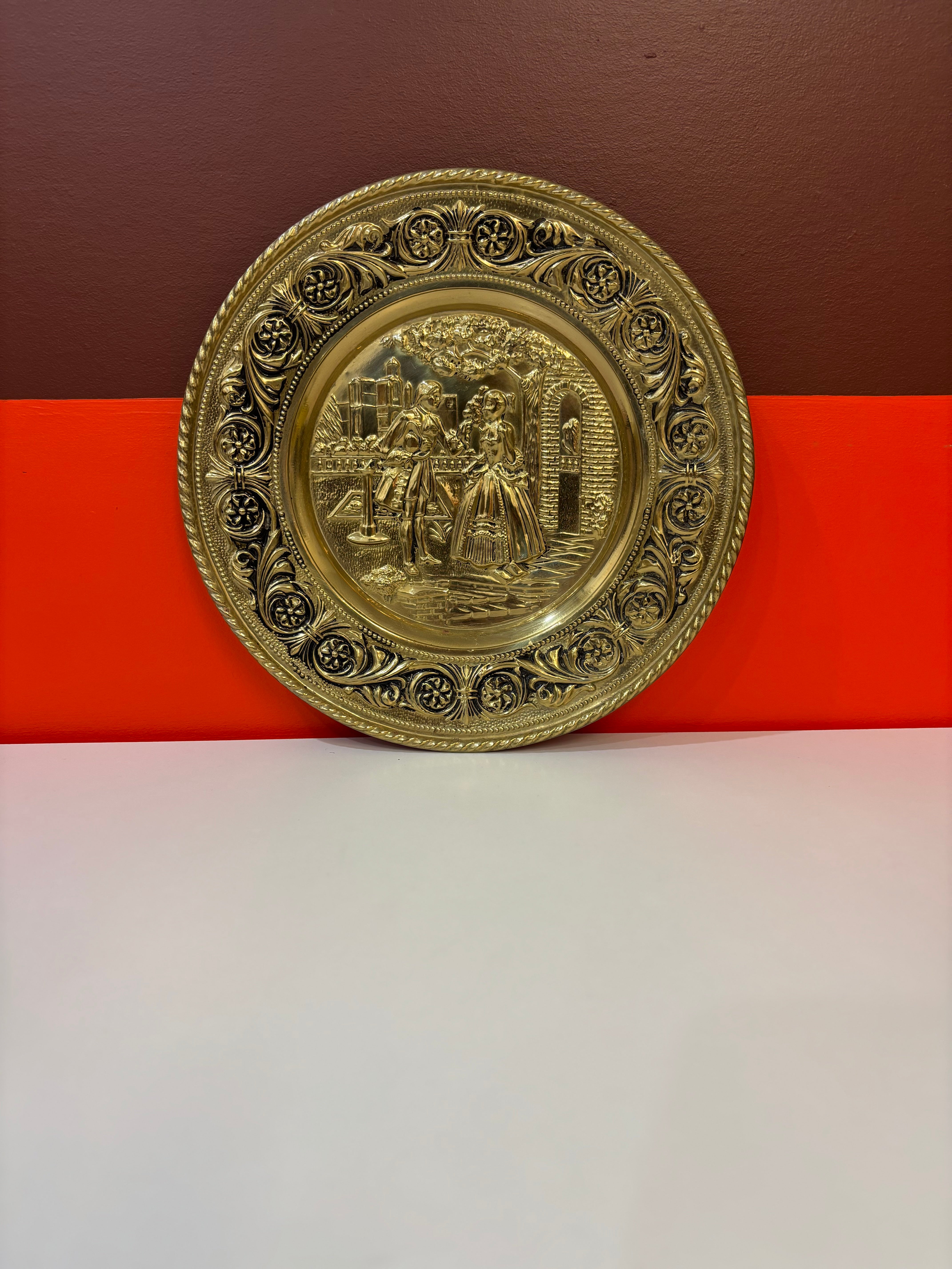 Decorative Embossed Wall Plate