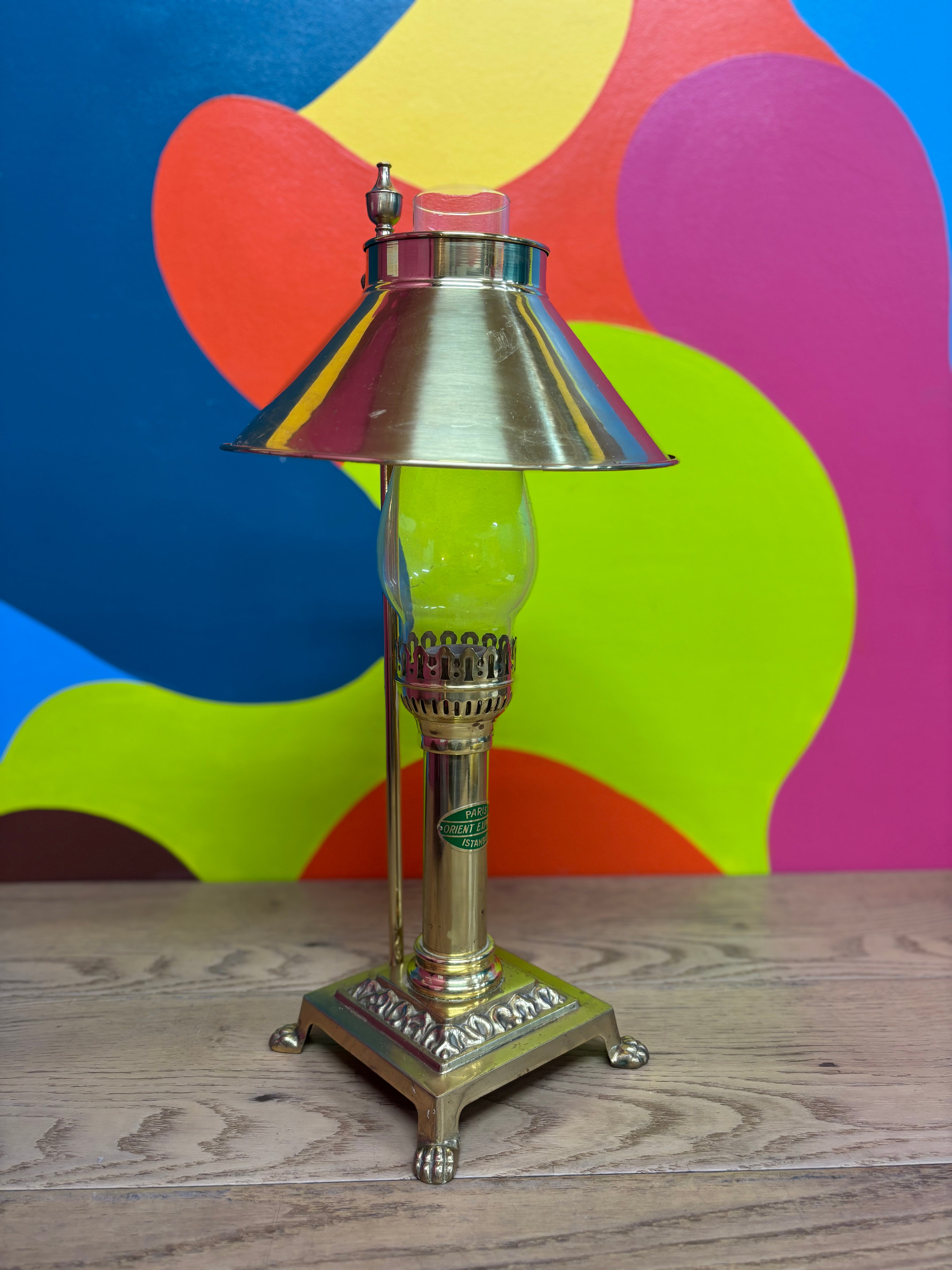 Brass Table Lamp
