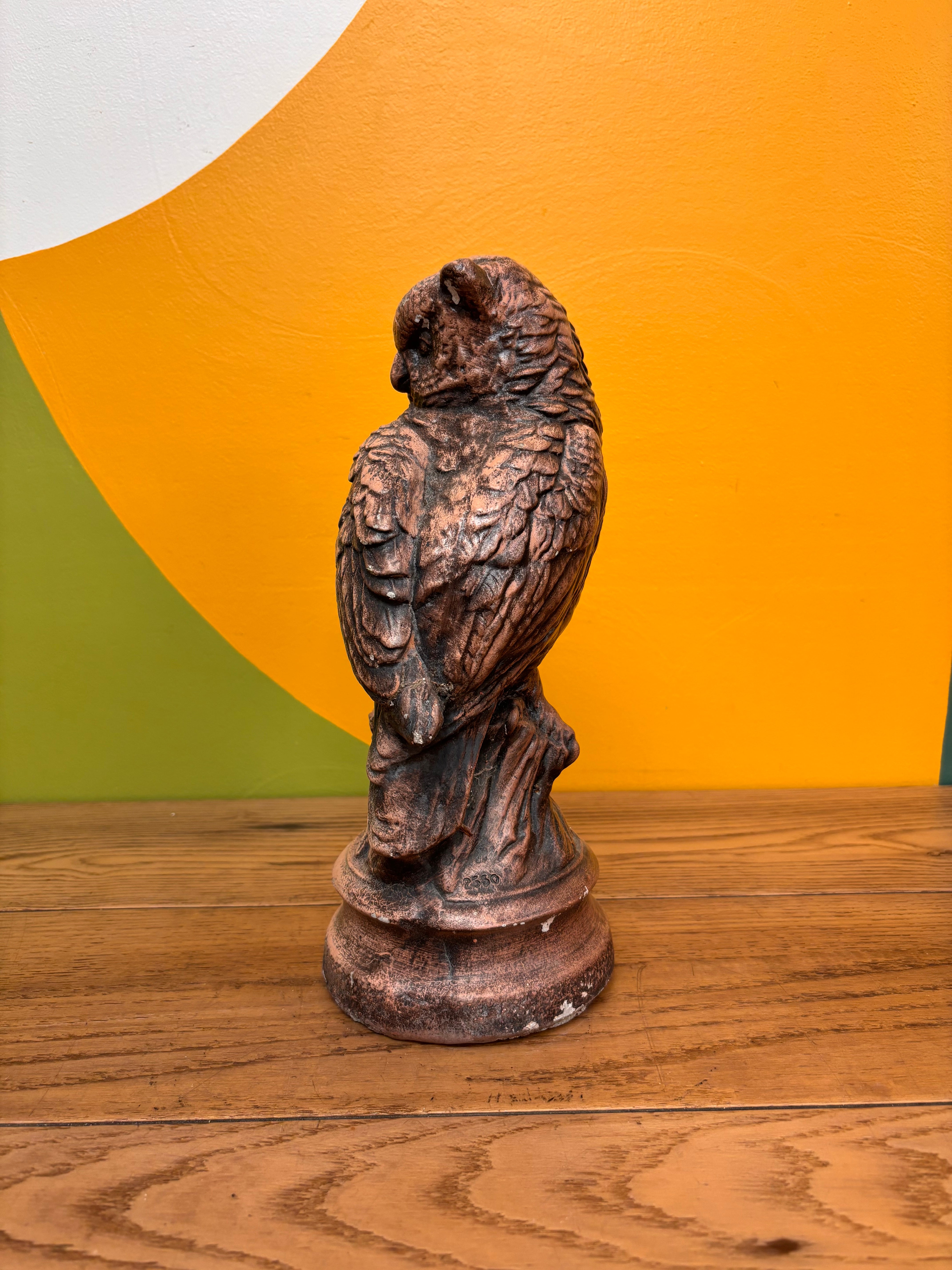 Large Owl Figurine