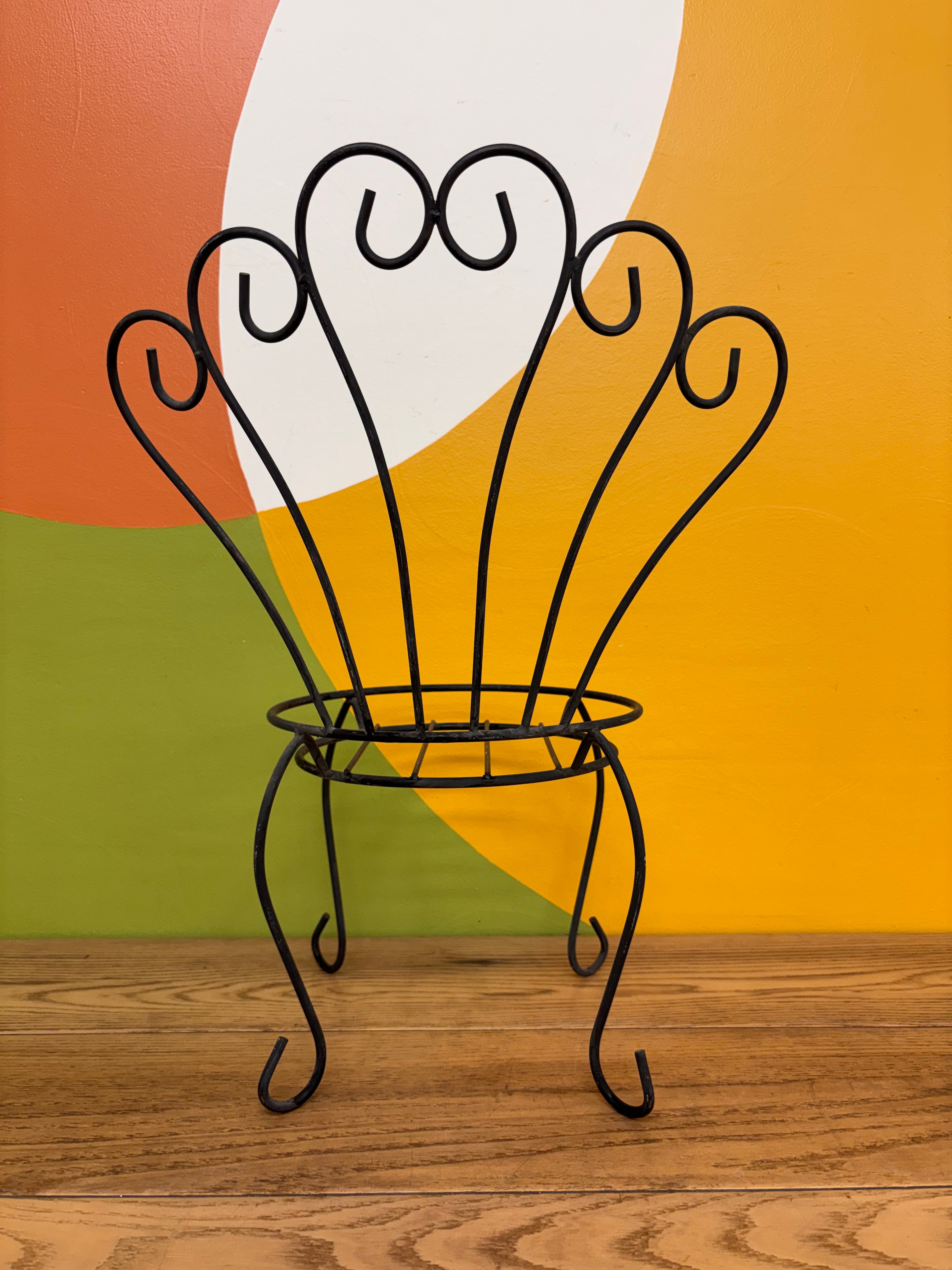 Wrought Iron Plant Stand