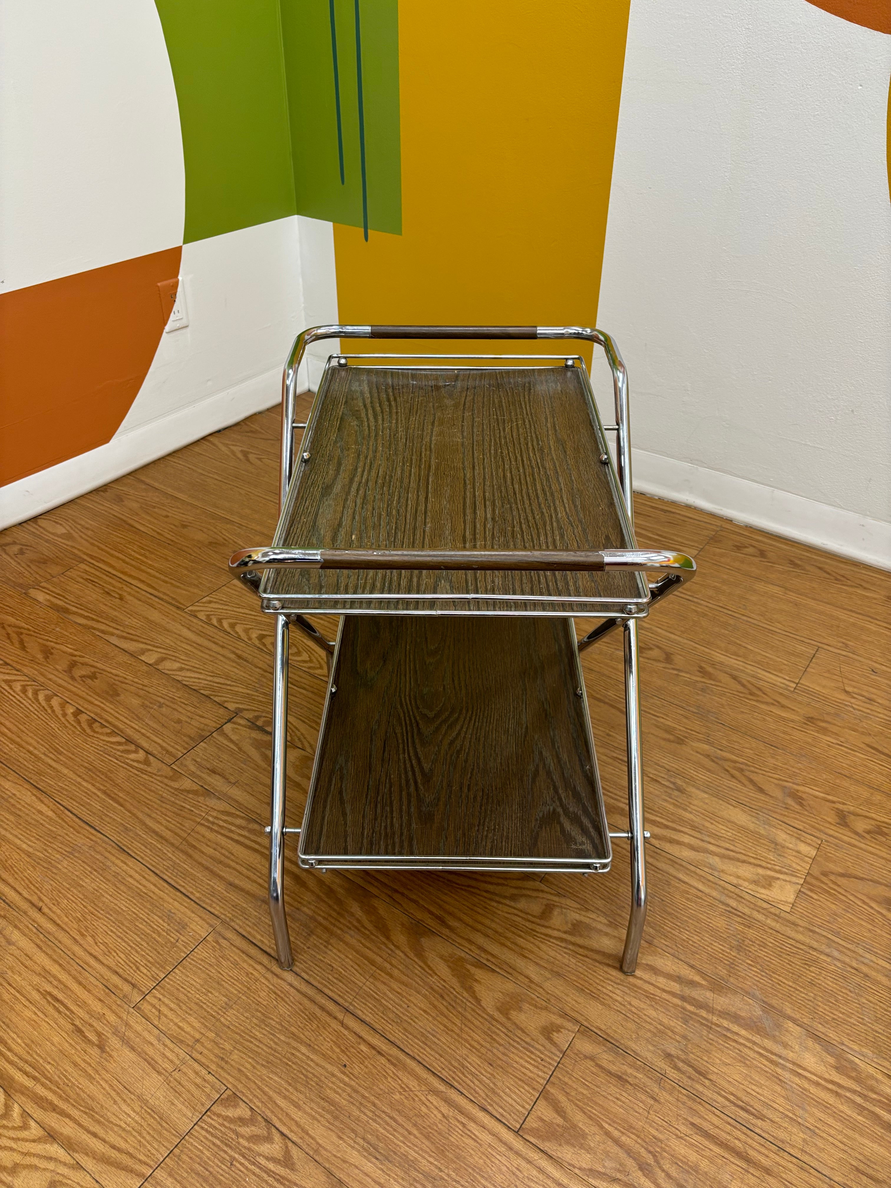 Folding Tea Cart