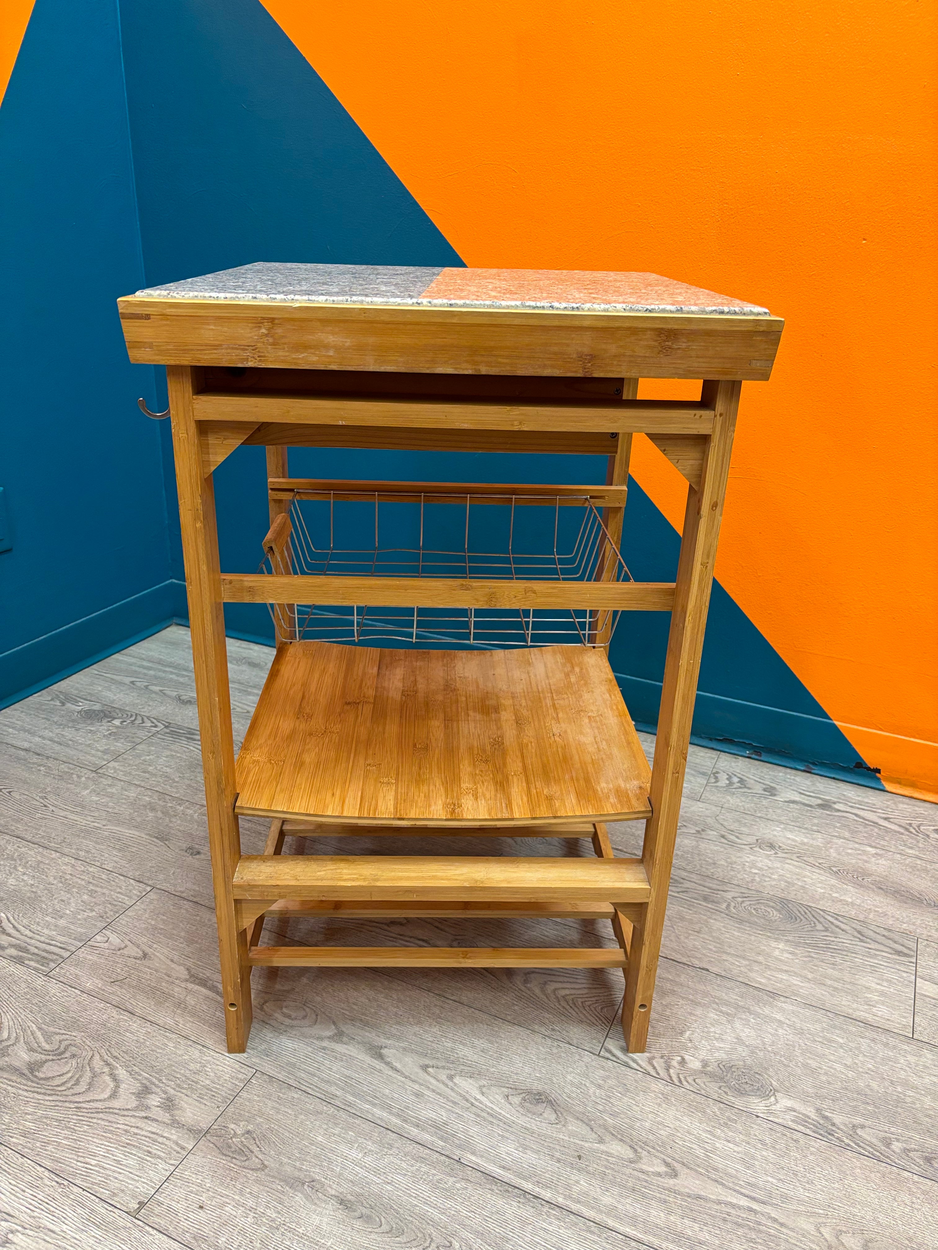 Wood Kitchen Cart