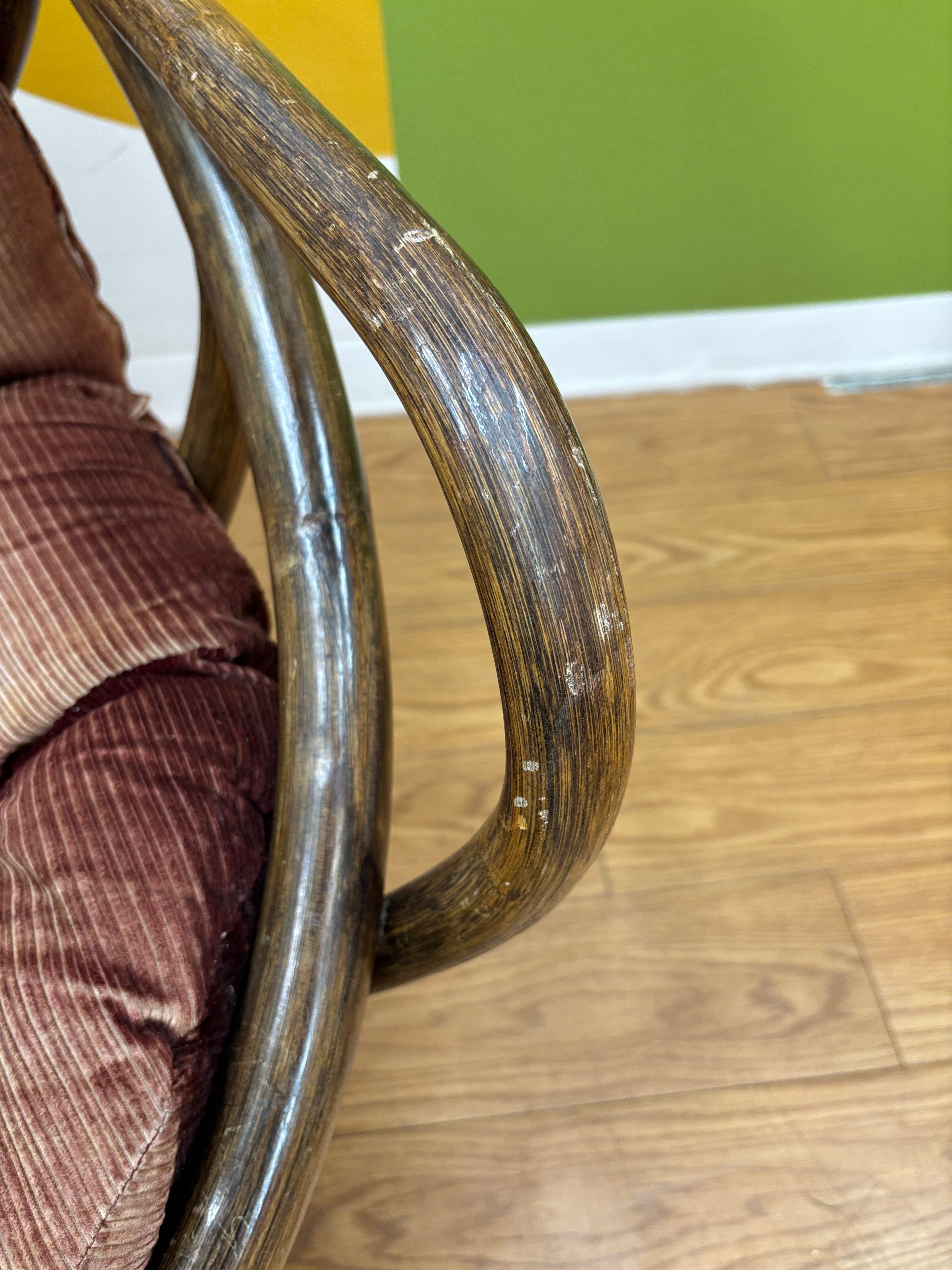 Rattan Swivel Egg Chair #1