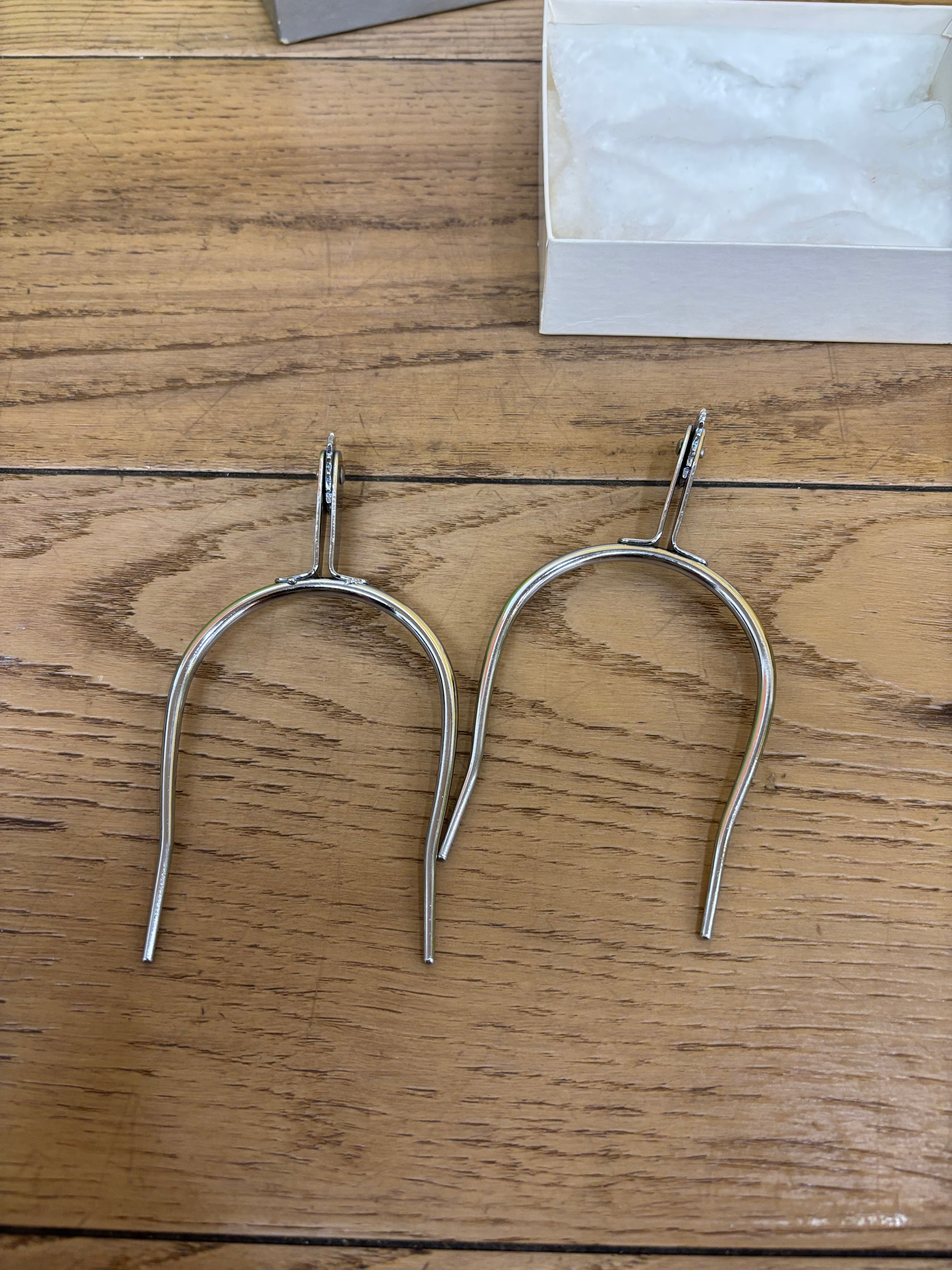Sliver Mark Slip On Riding Spurs