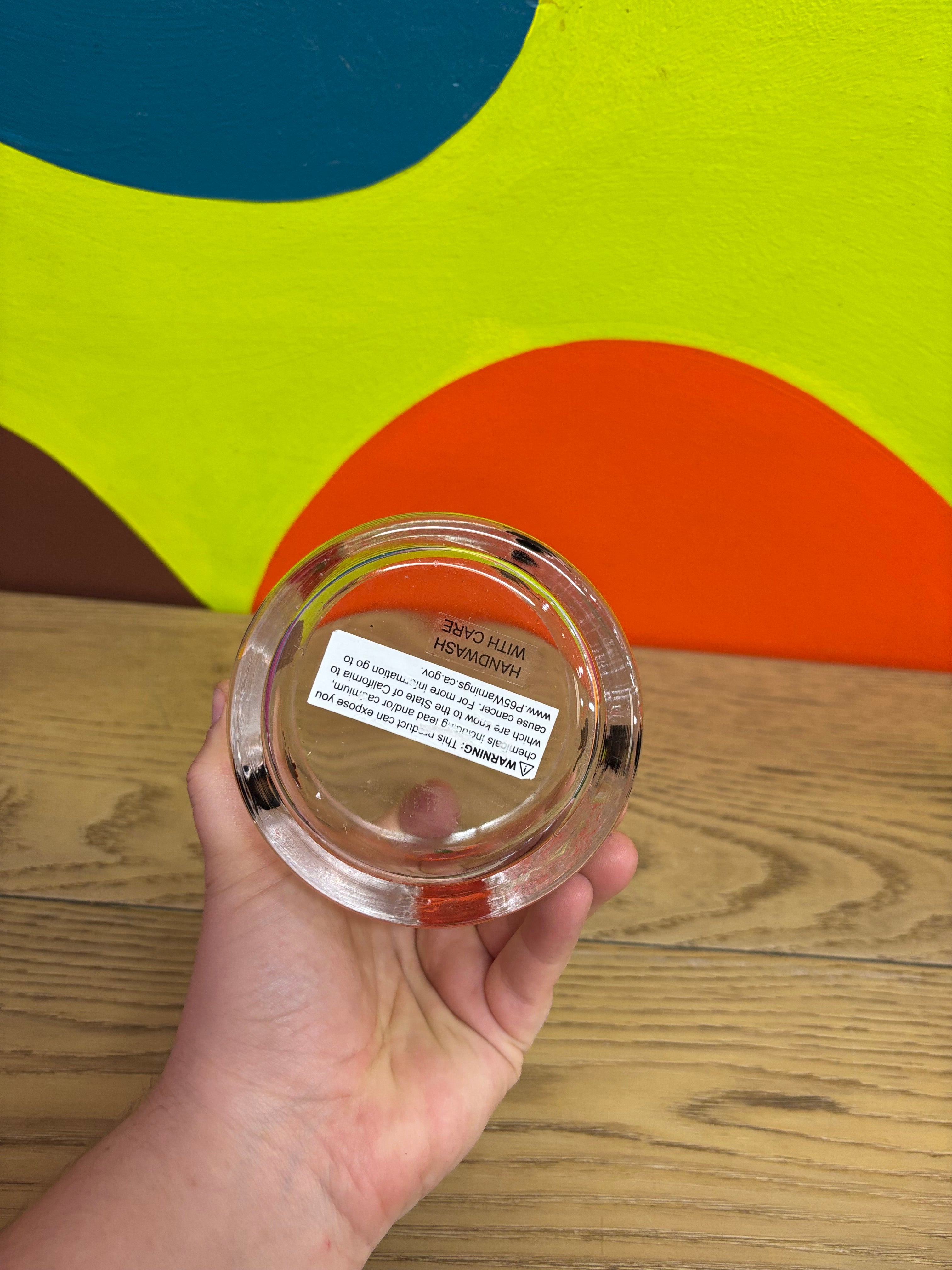 Wide Halloween Glass