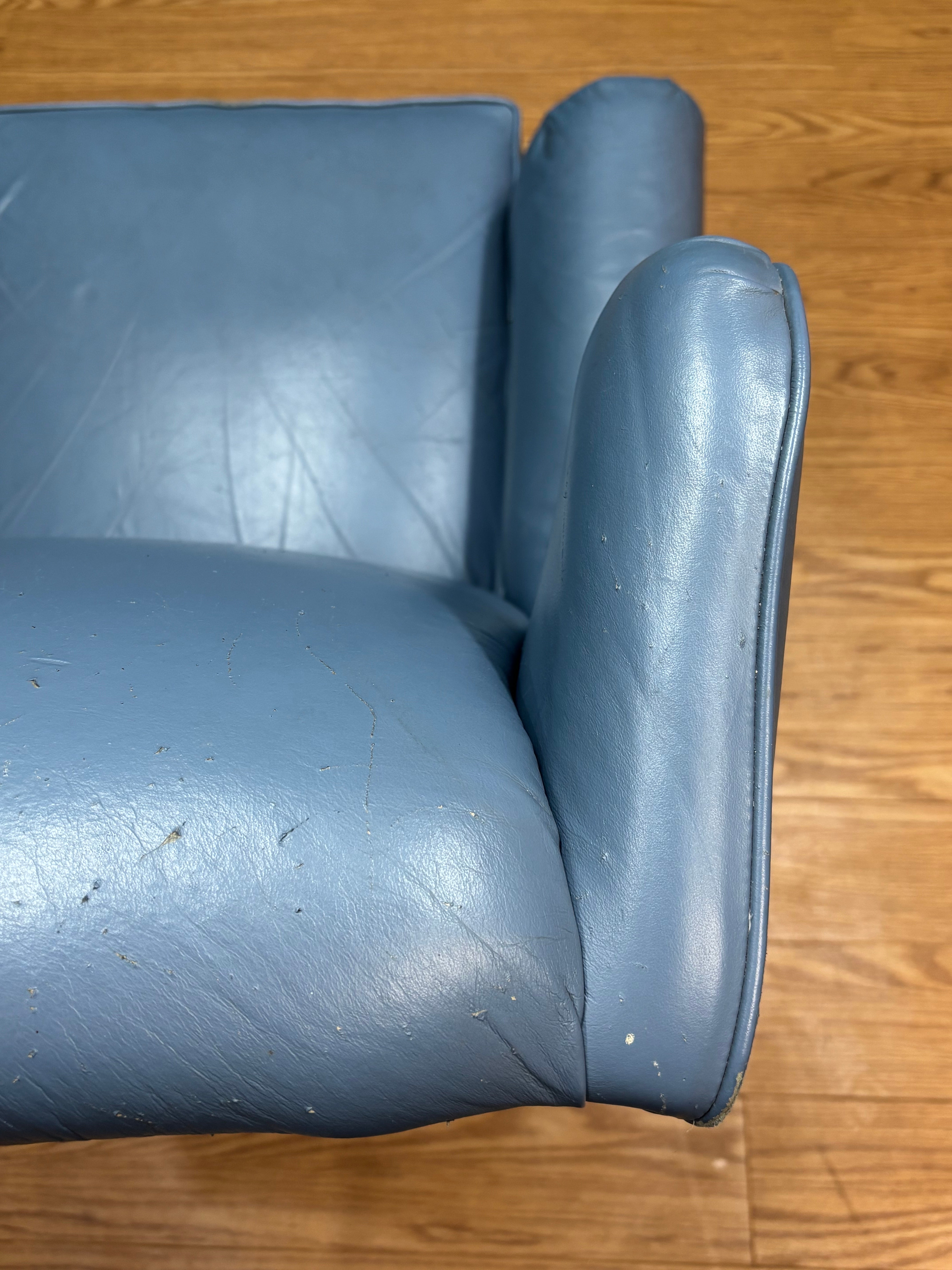 Blue Recliner Chair #1