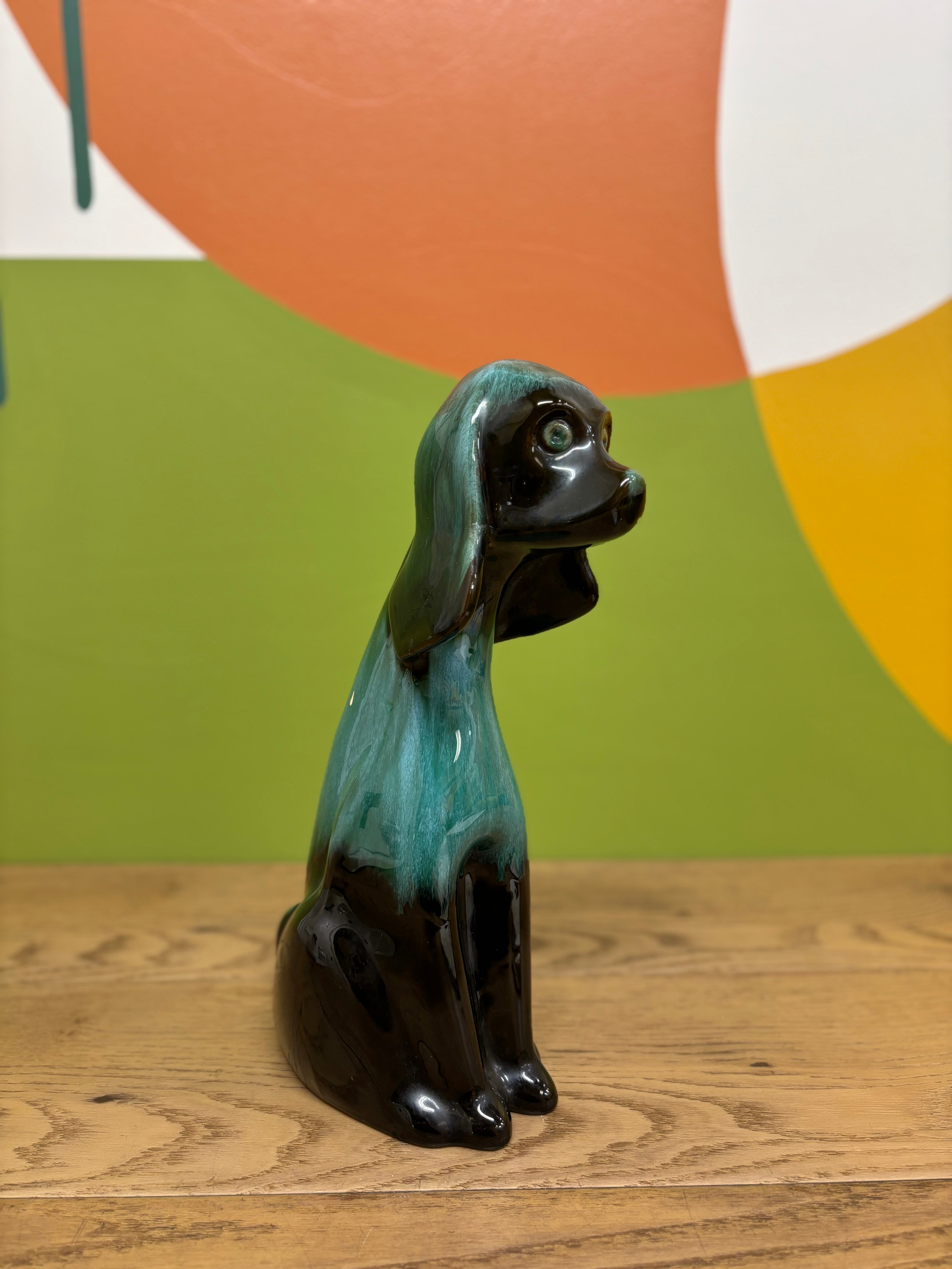 Blue Mountain Dog Figurine