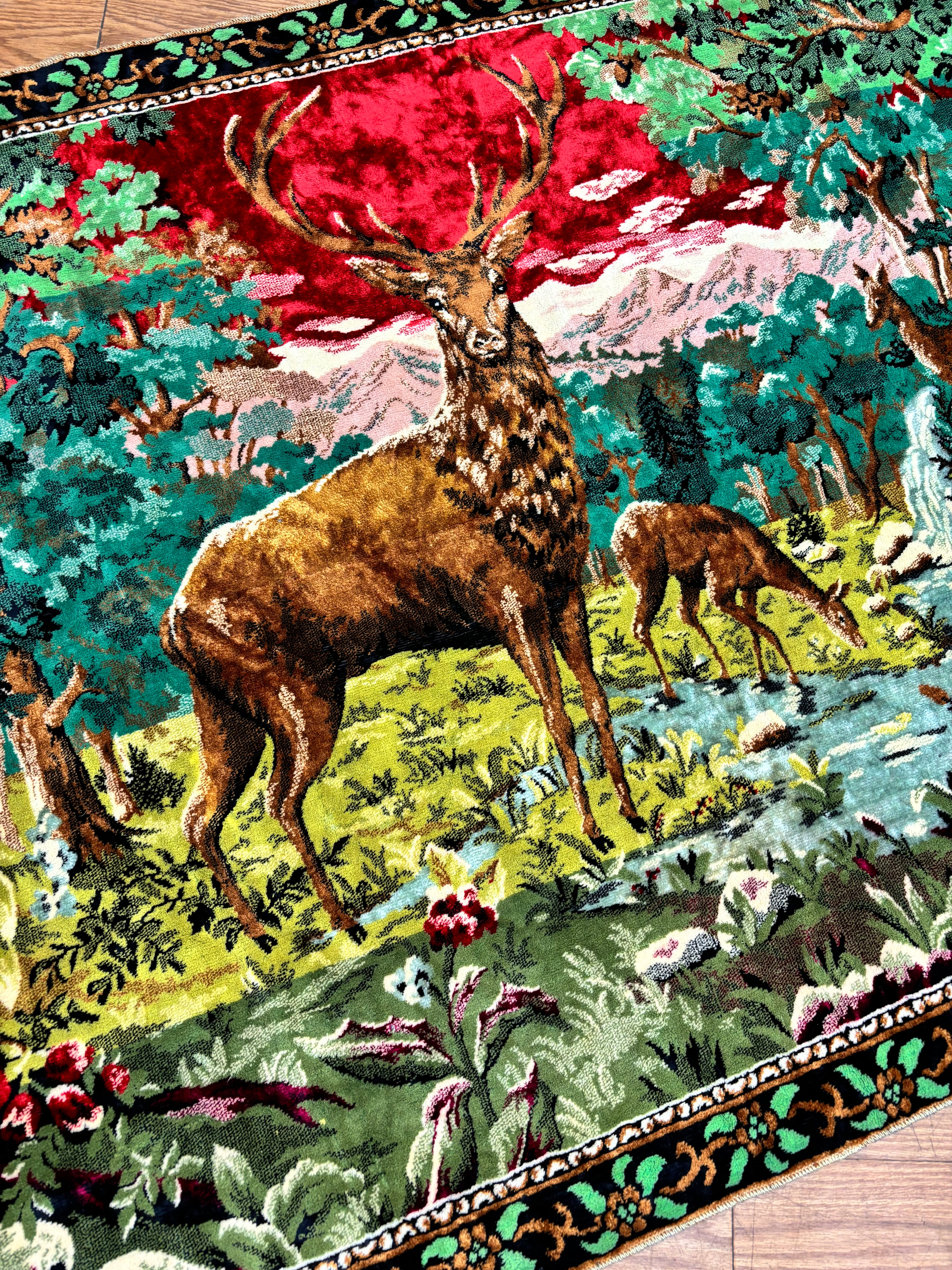 Deer Tapestry Wall Hanging