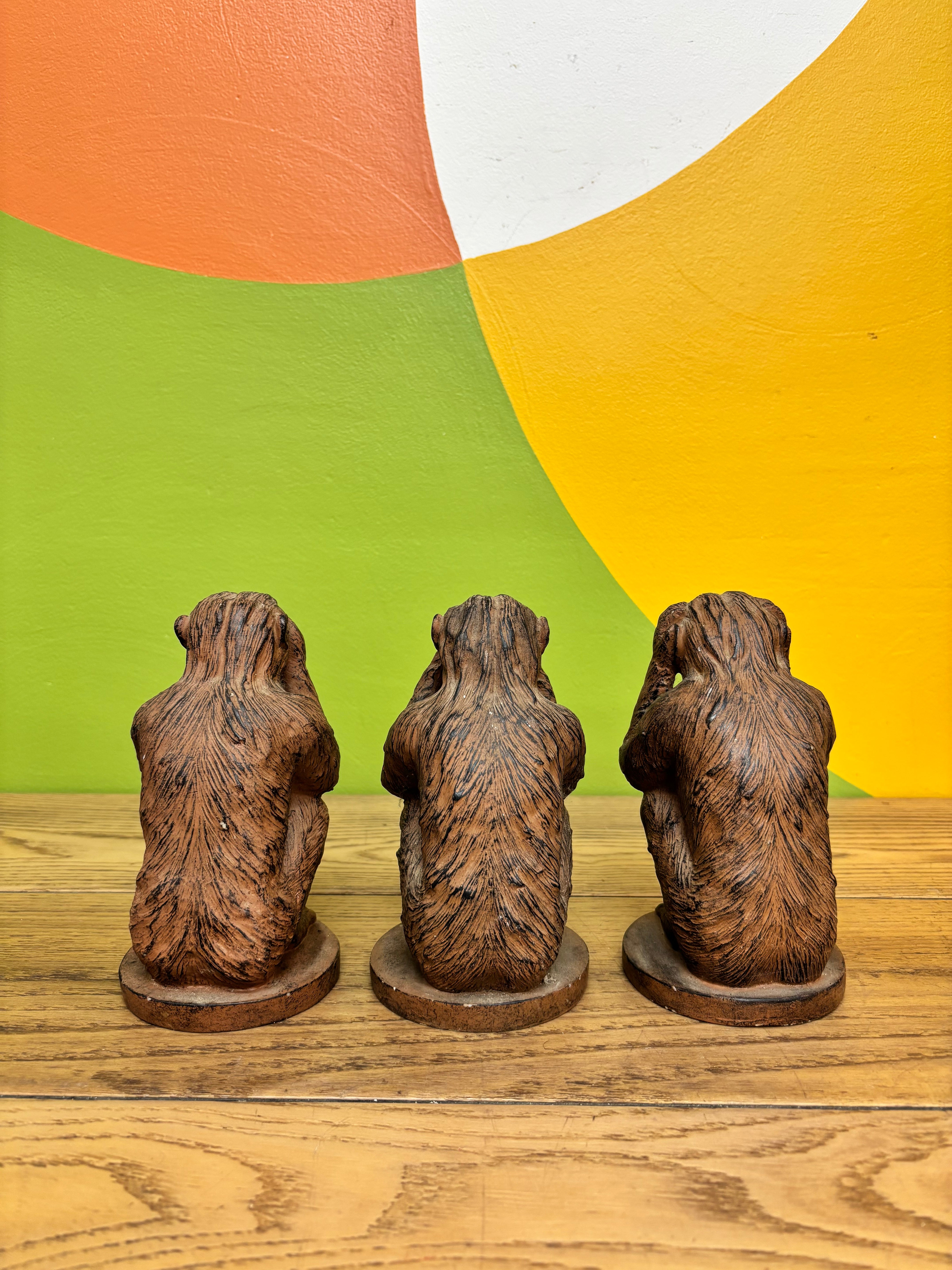 Three Wise Monkeys Figurines