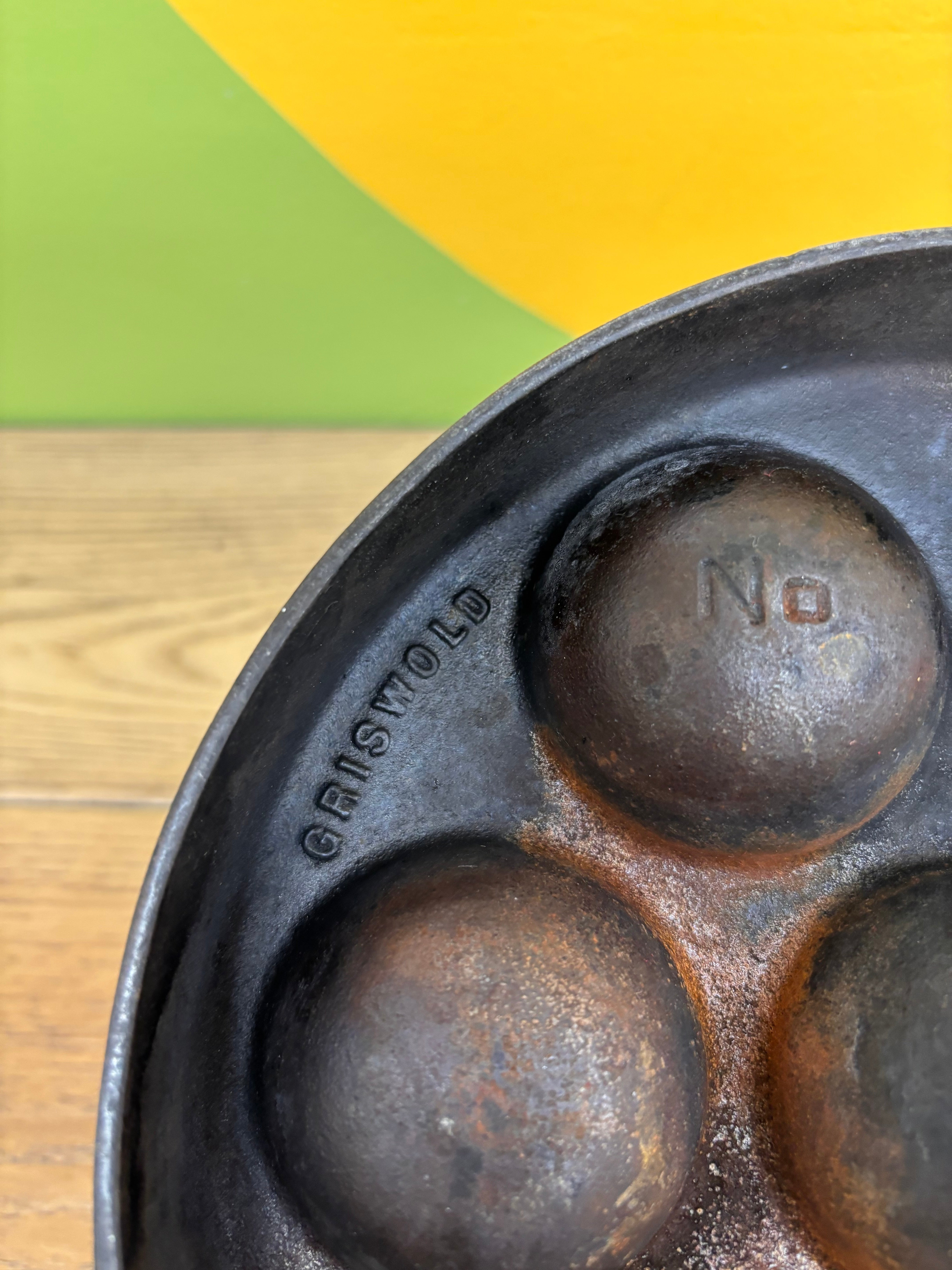 Cast Iron Pancake Puffs Pan