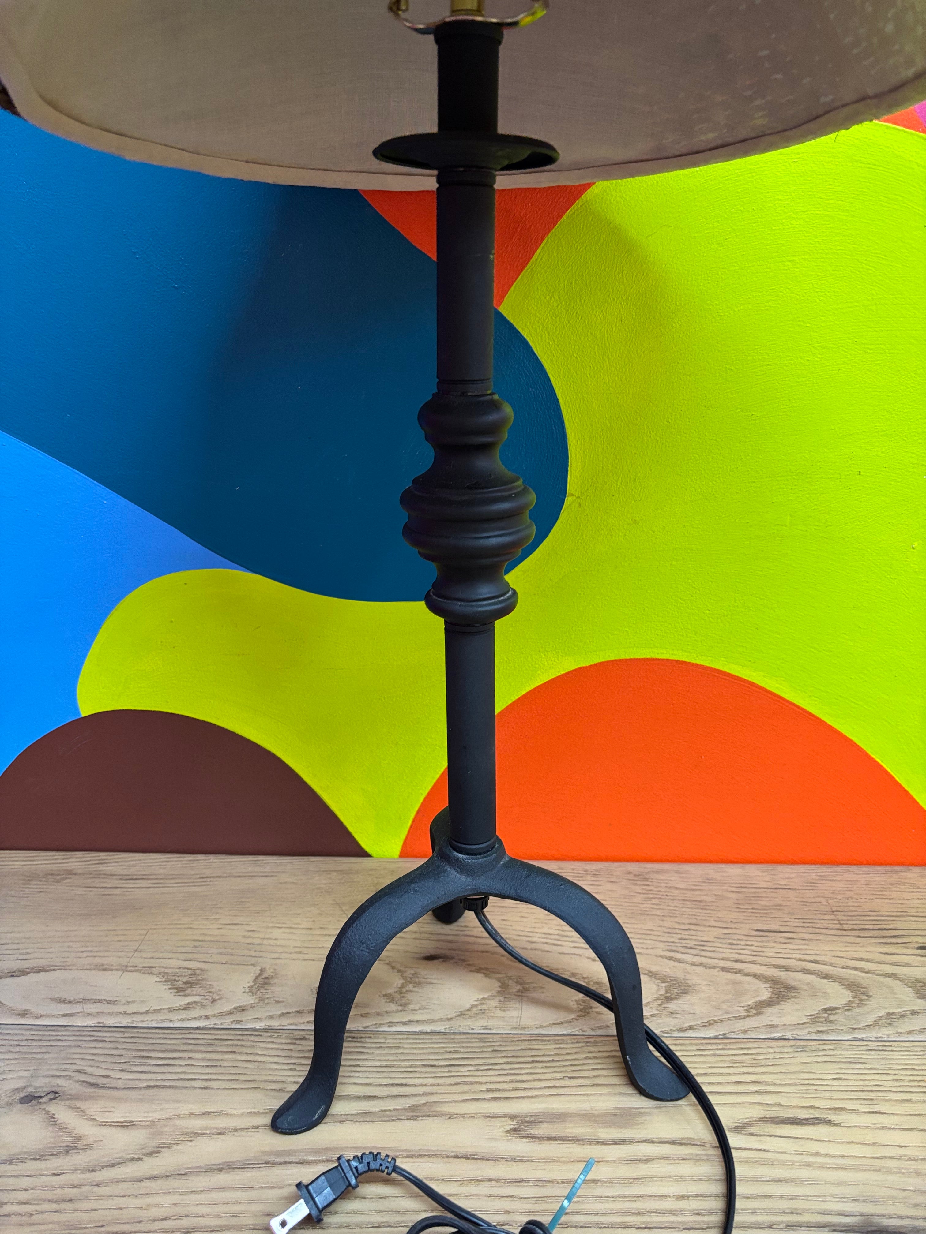 Wrought Iron Table Lamp