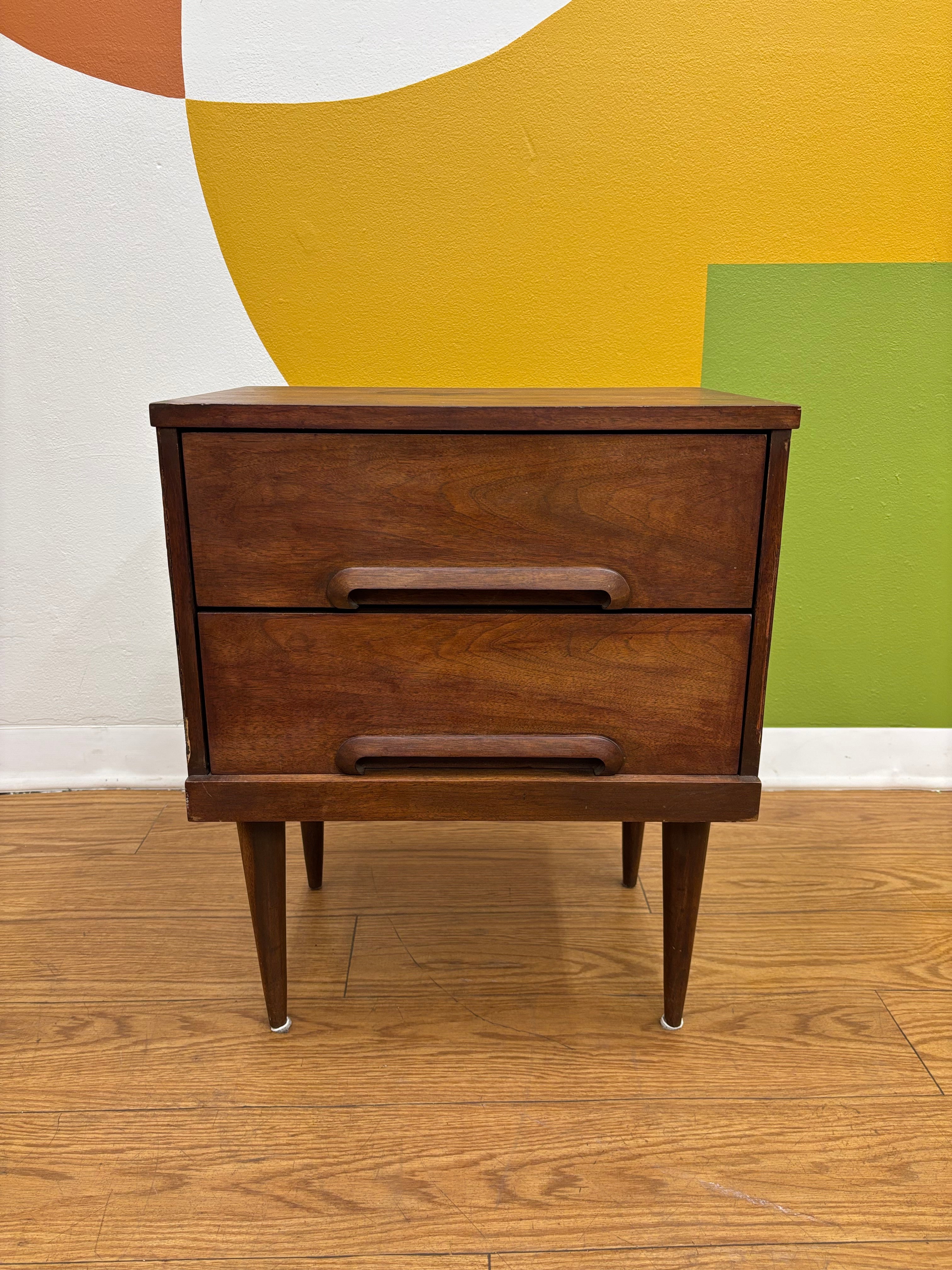 Wood Nightstand