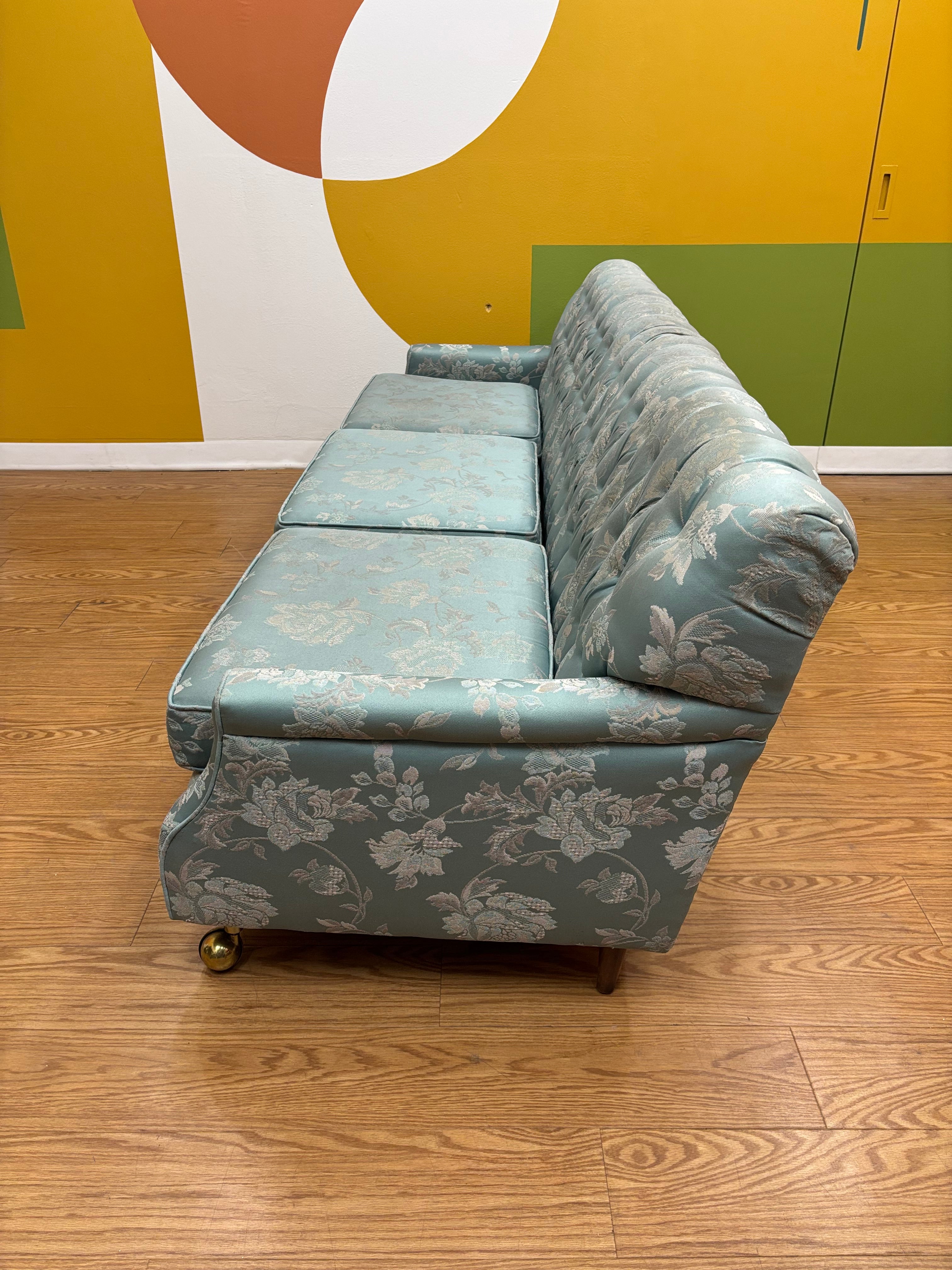 Teal Sofa