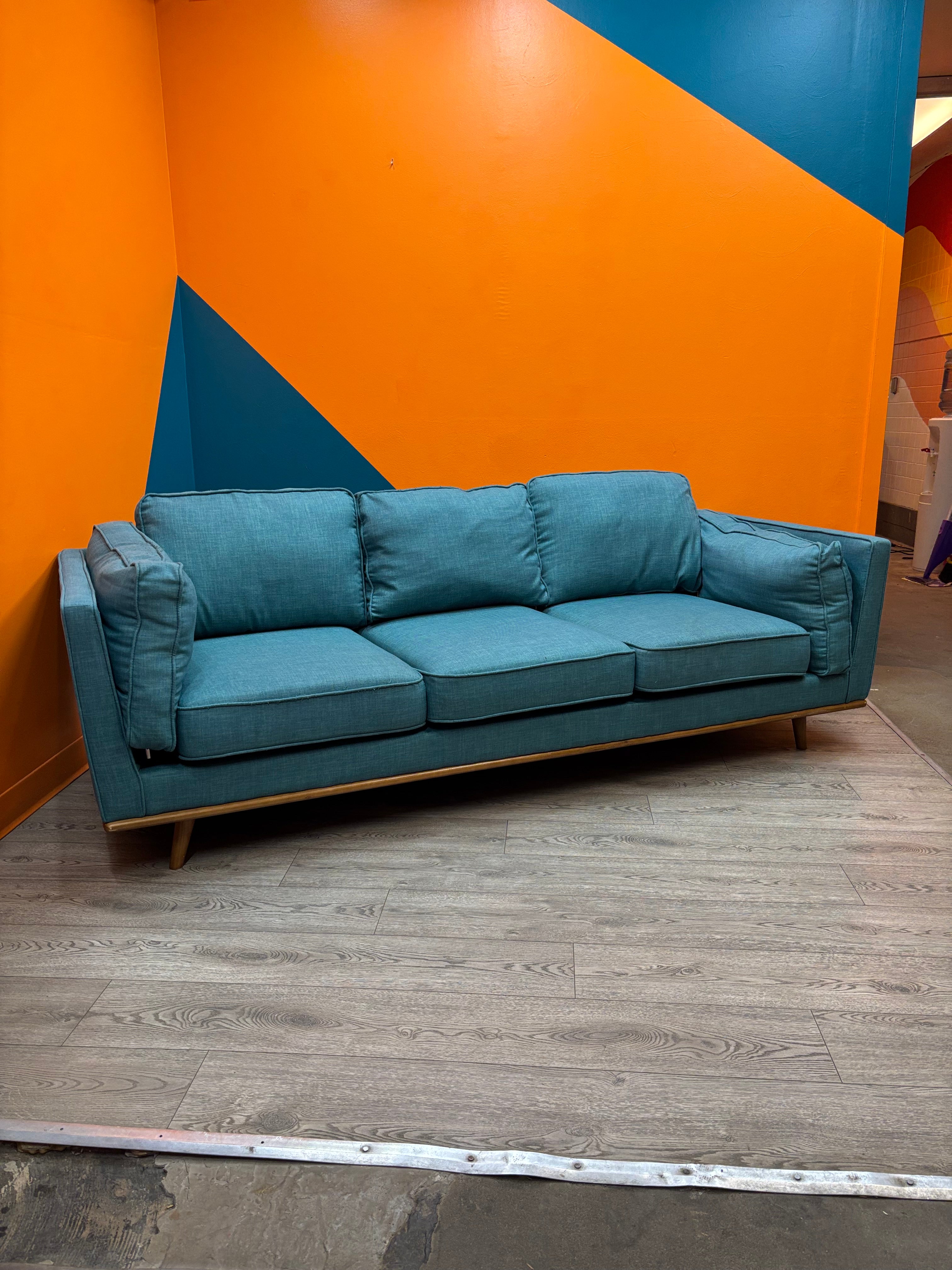 Teal Sofa