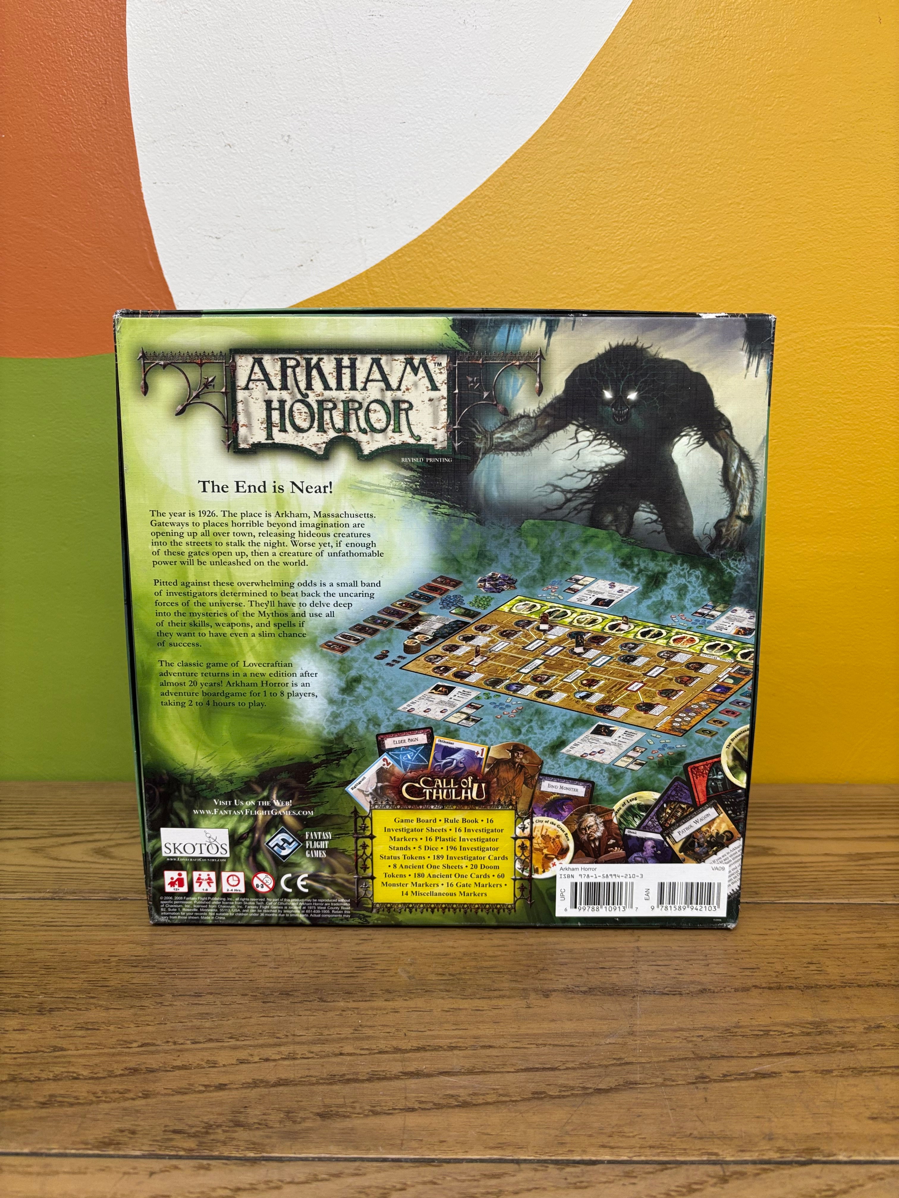 Arkham Horror Board Game