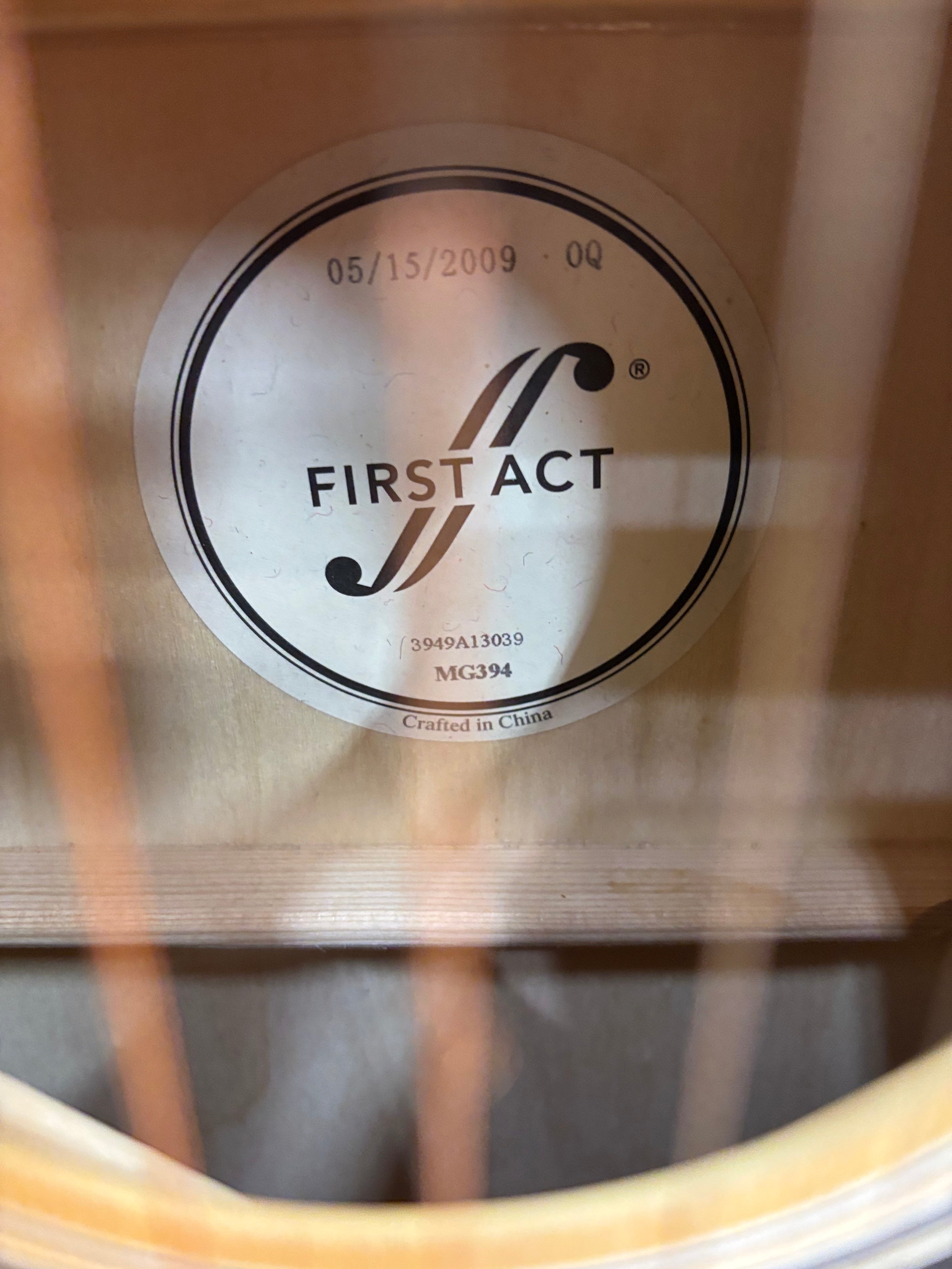 First Act Acoustic Guitar