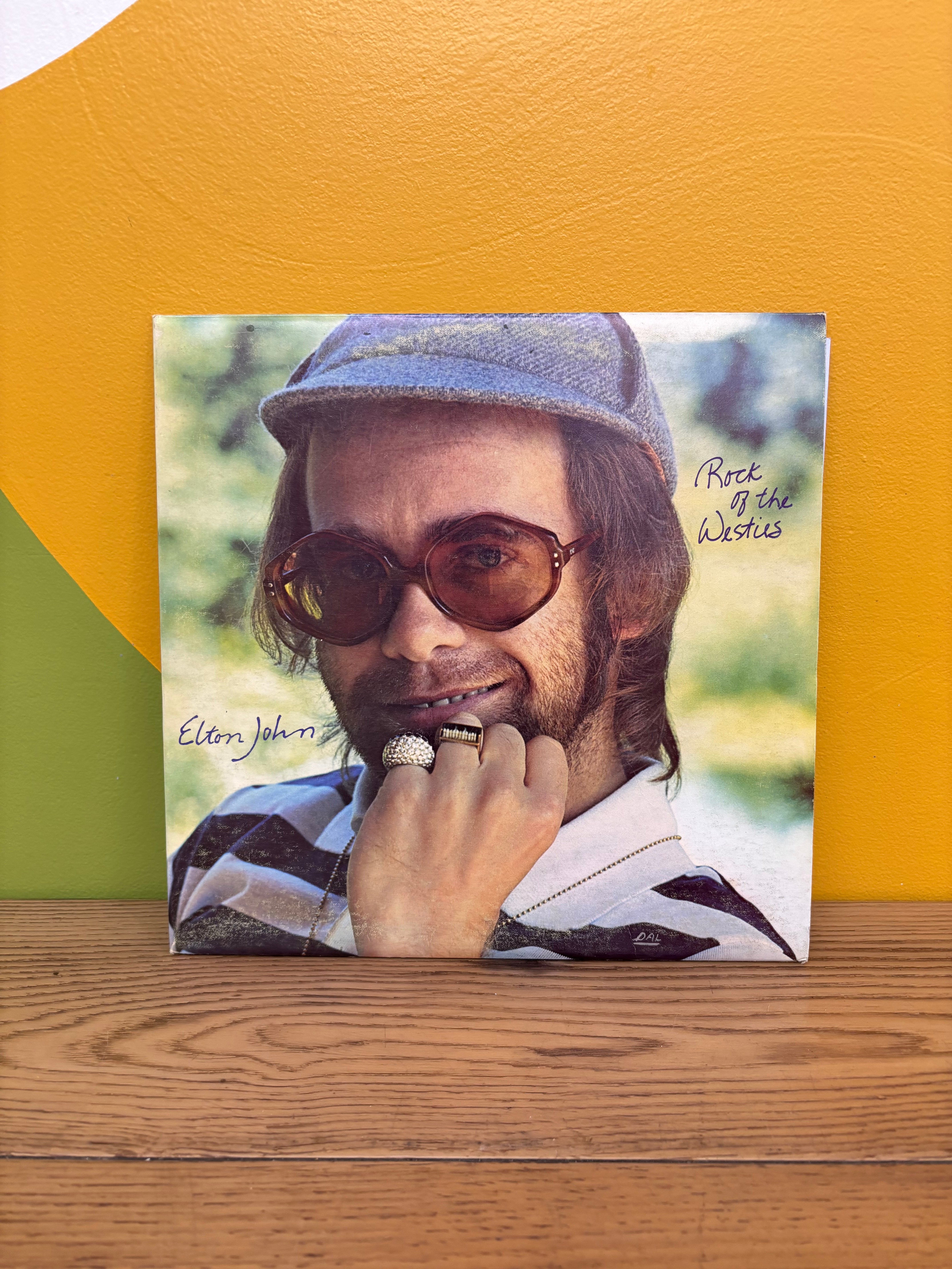 Elton John "Rock of the Westies" Vinyl 1975