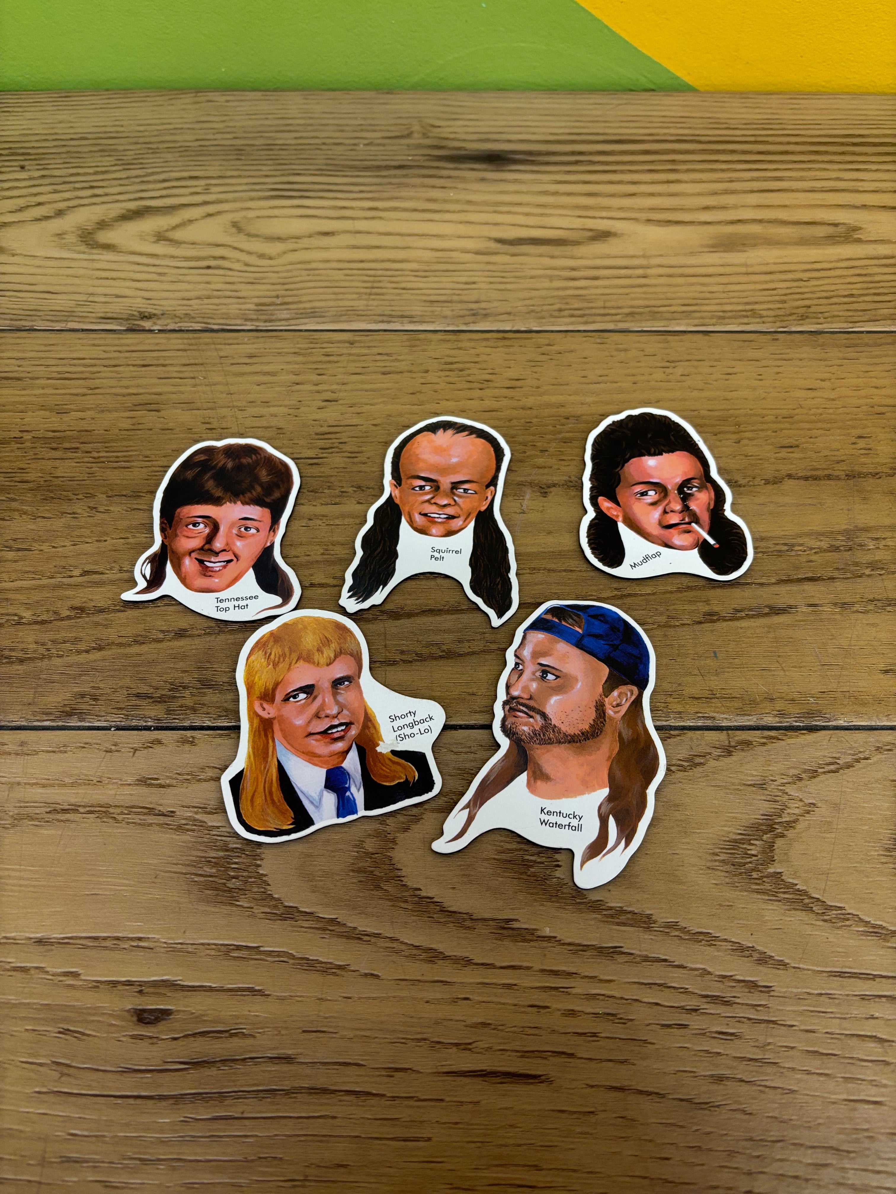 (5) Mega Mullet Magnets