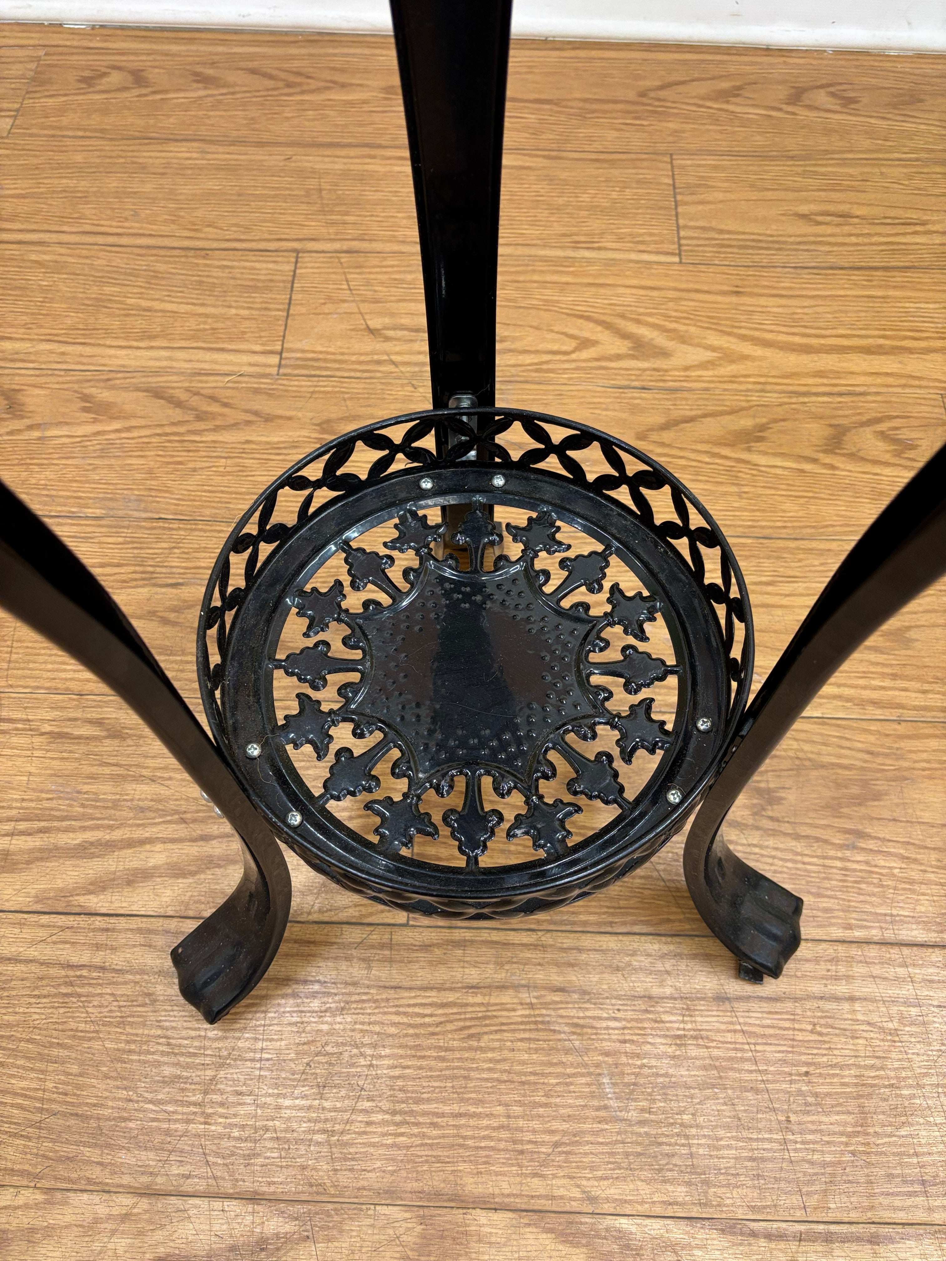 Black Plant Stand