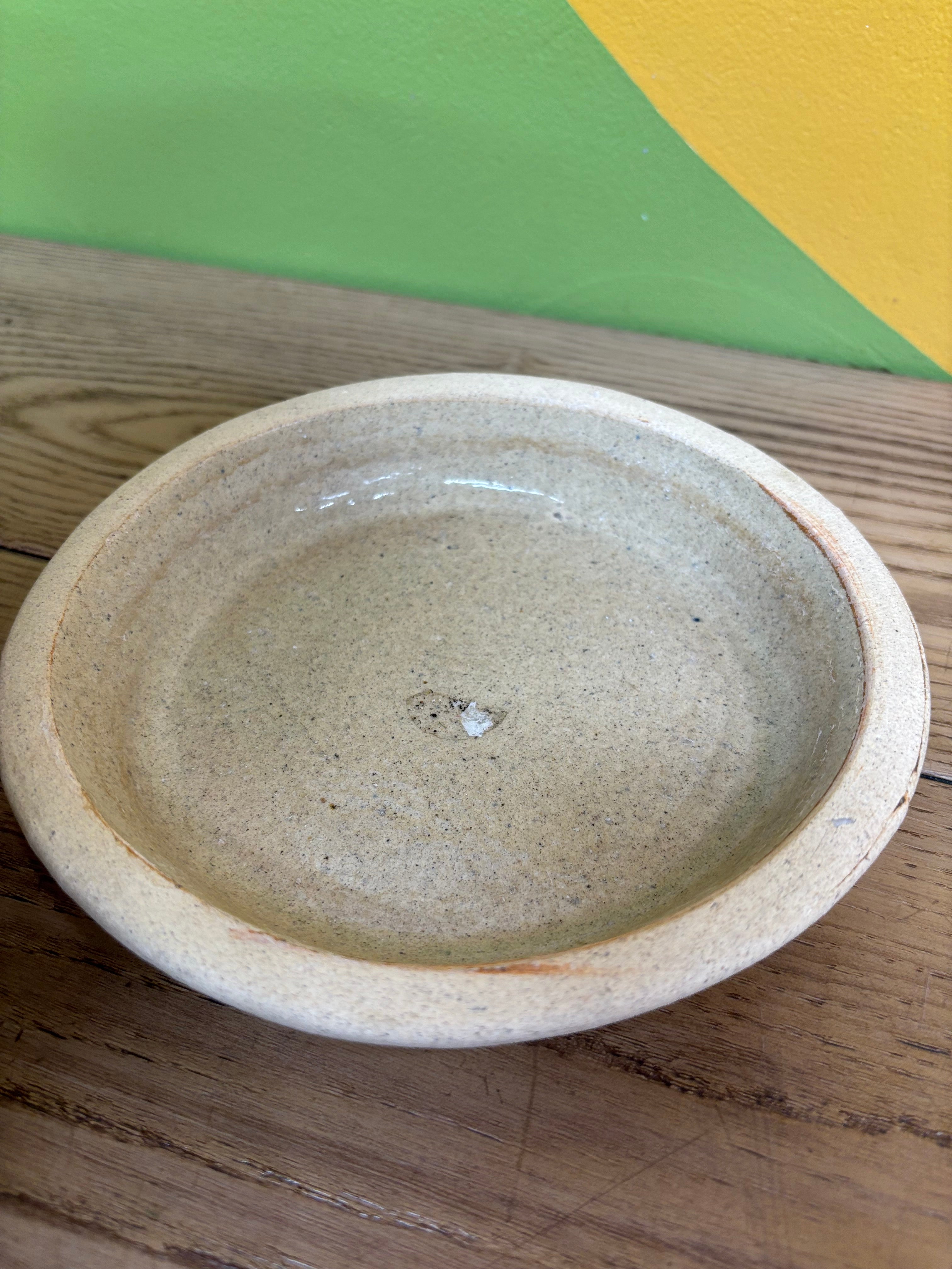 Small Ceramic Beige Planter