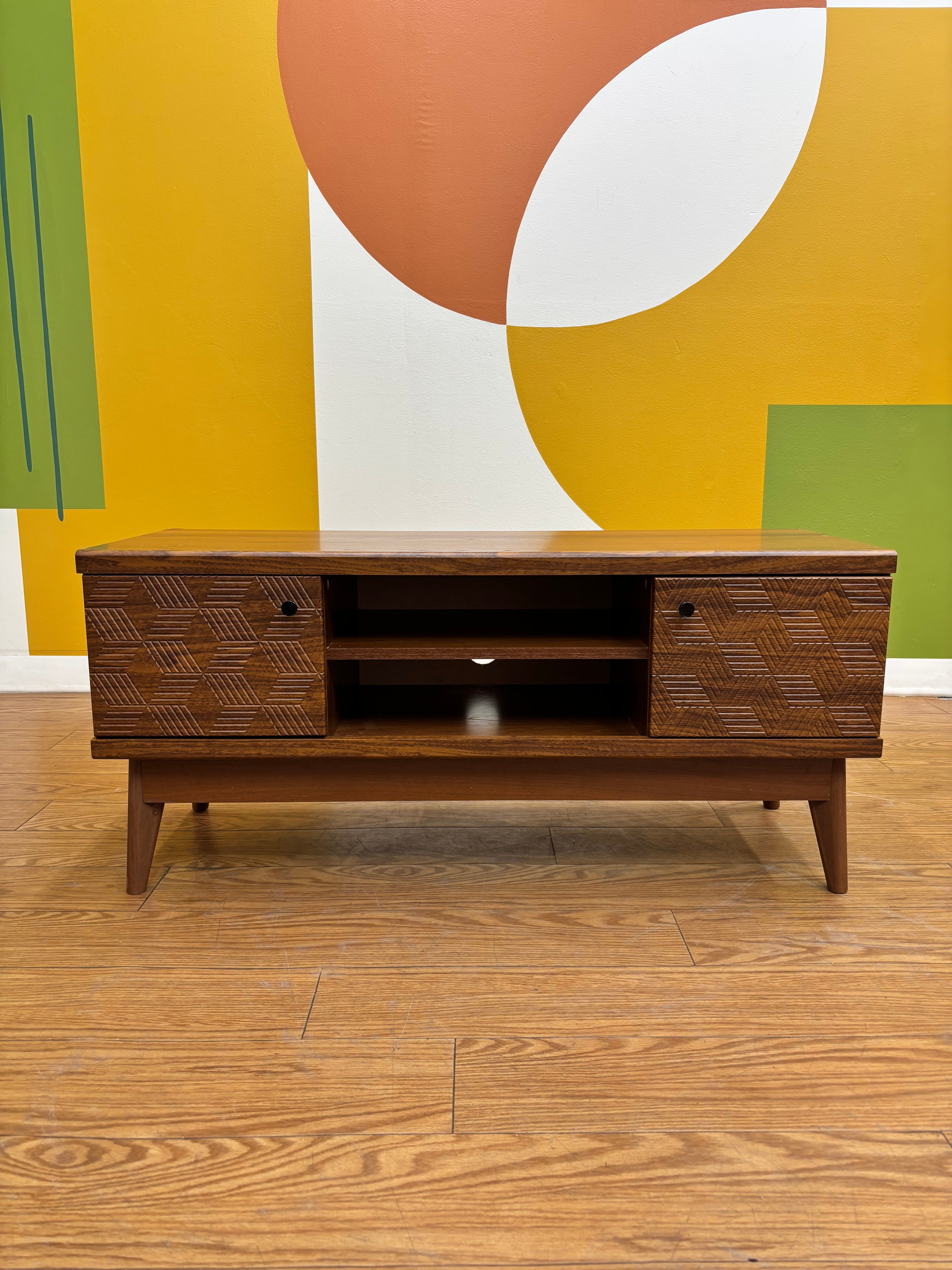 Wood TV Stand