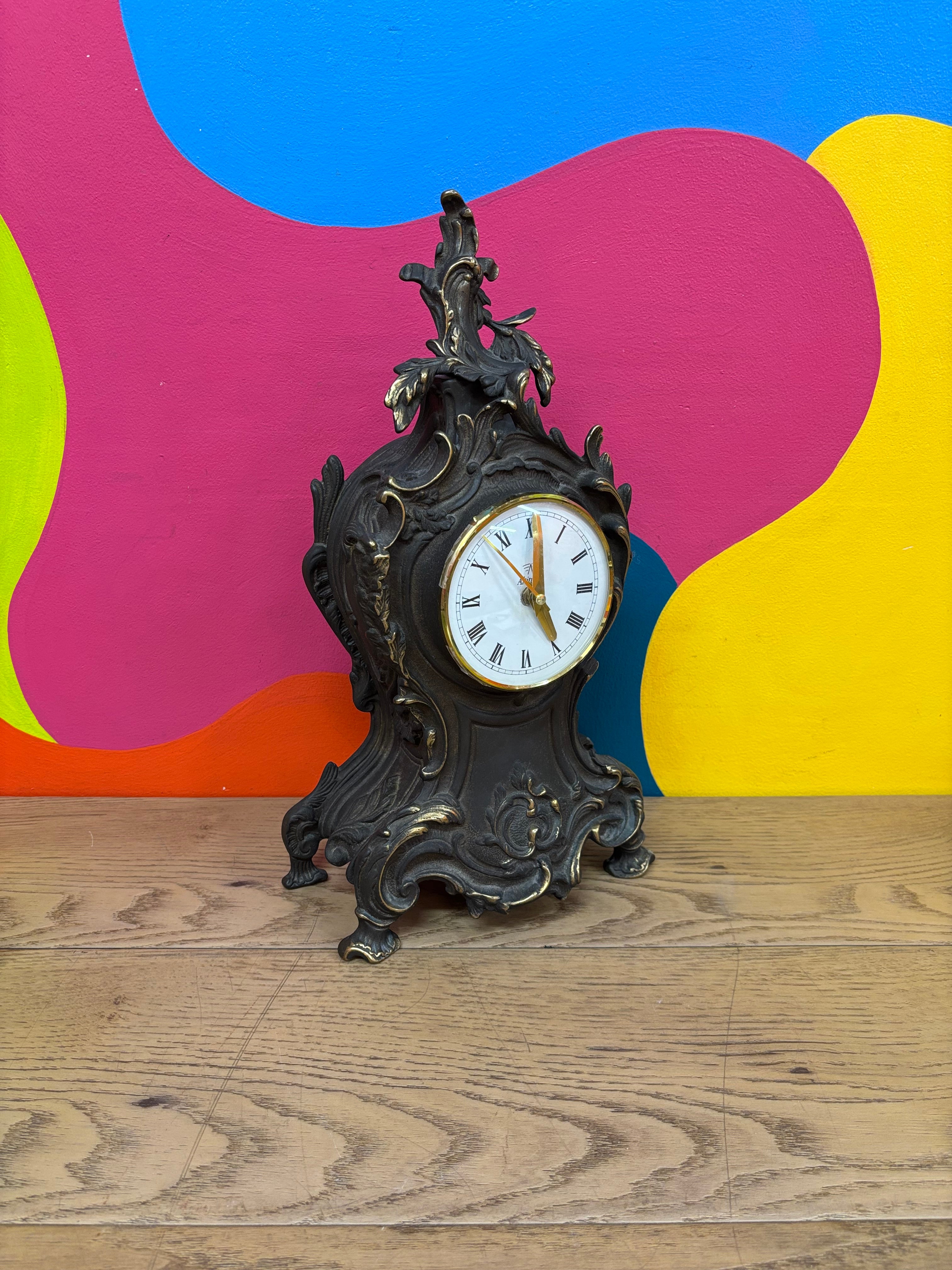 Metal Table Clock