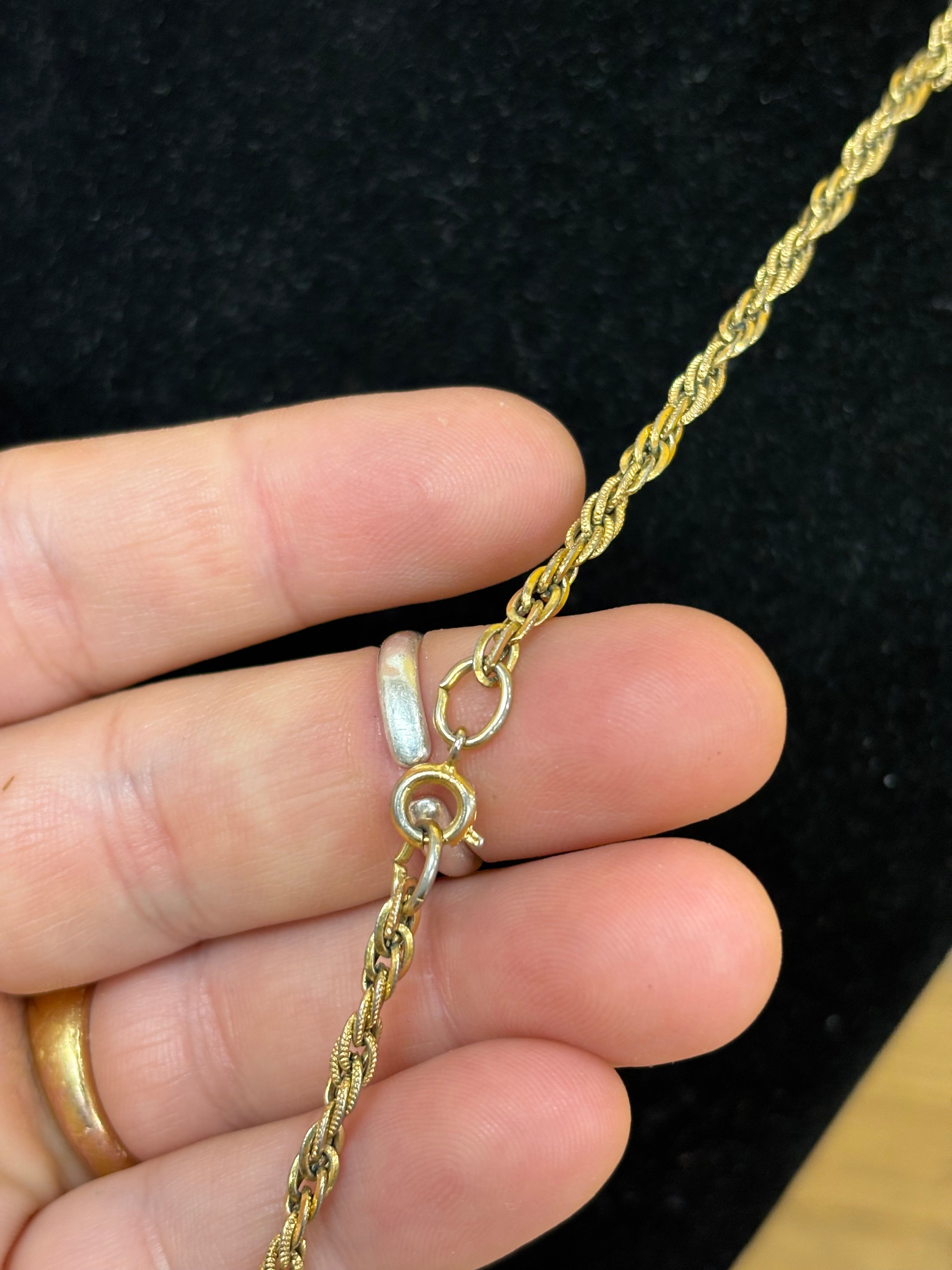 Caravelle Watch Pendant Necklace