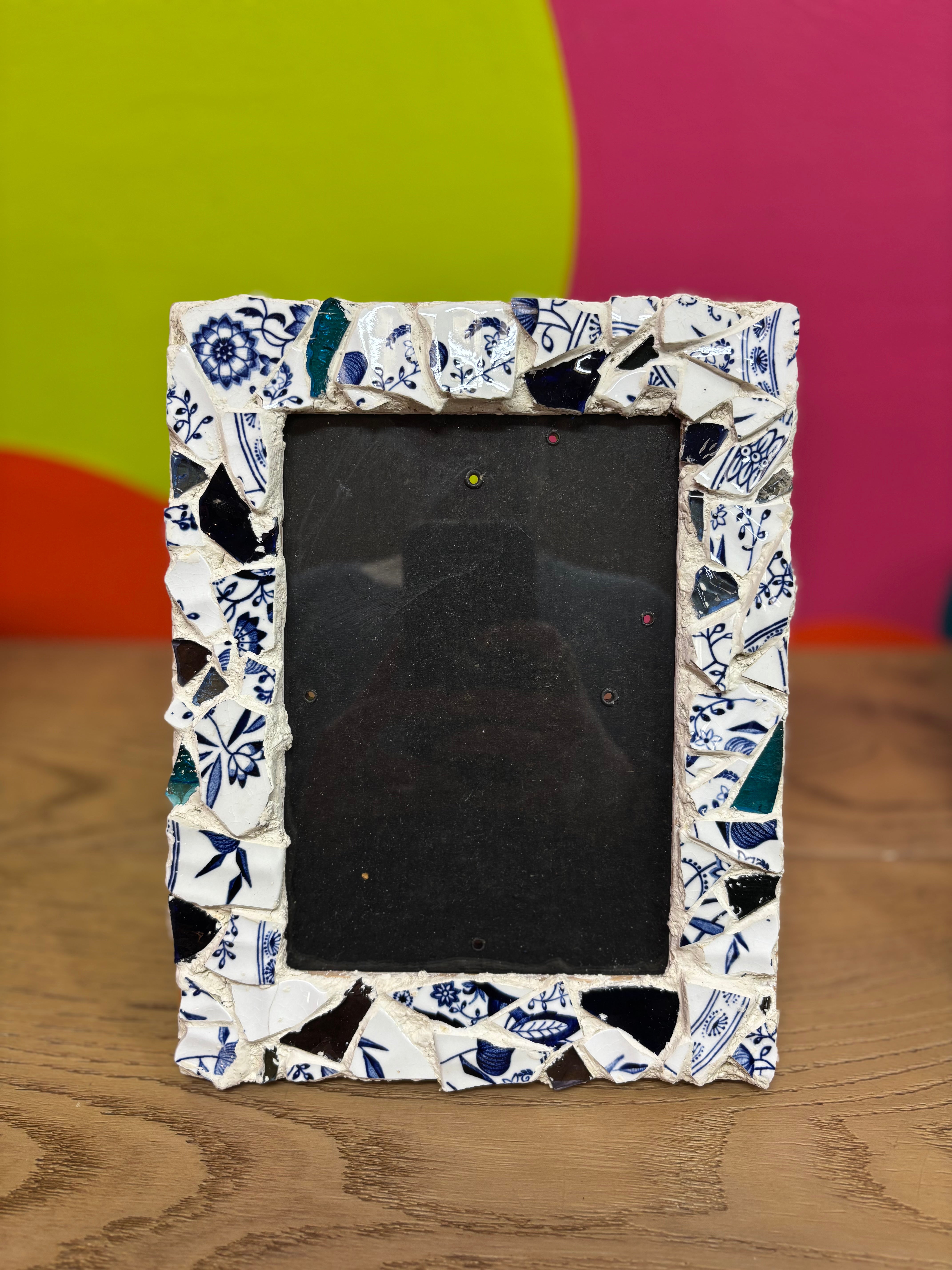 Set of 2 Mosaic Photo Frames