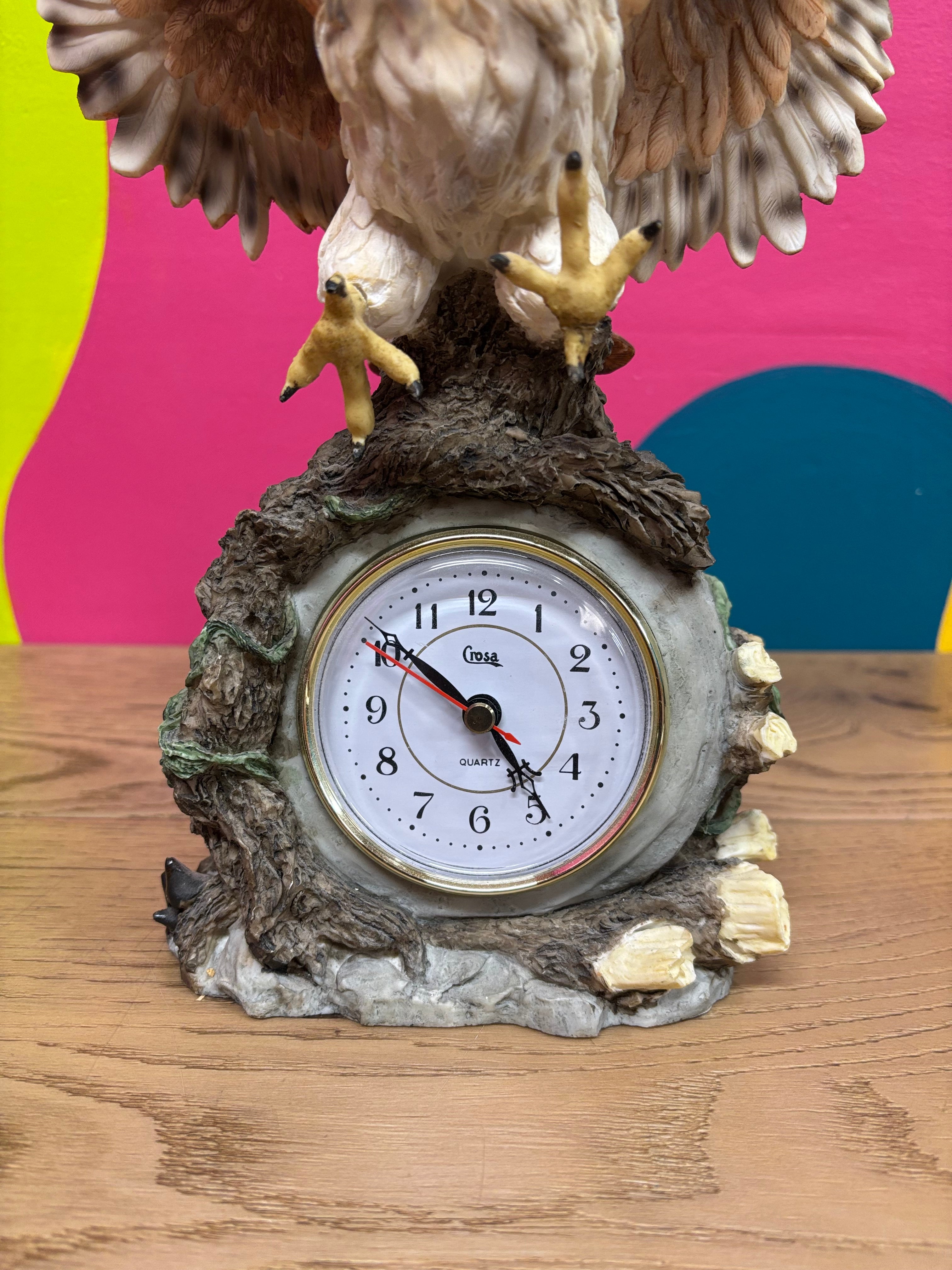 Flying Owl Clock
