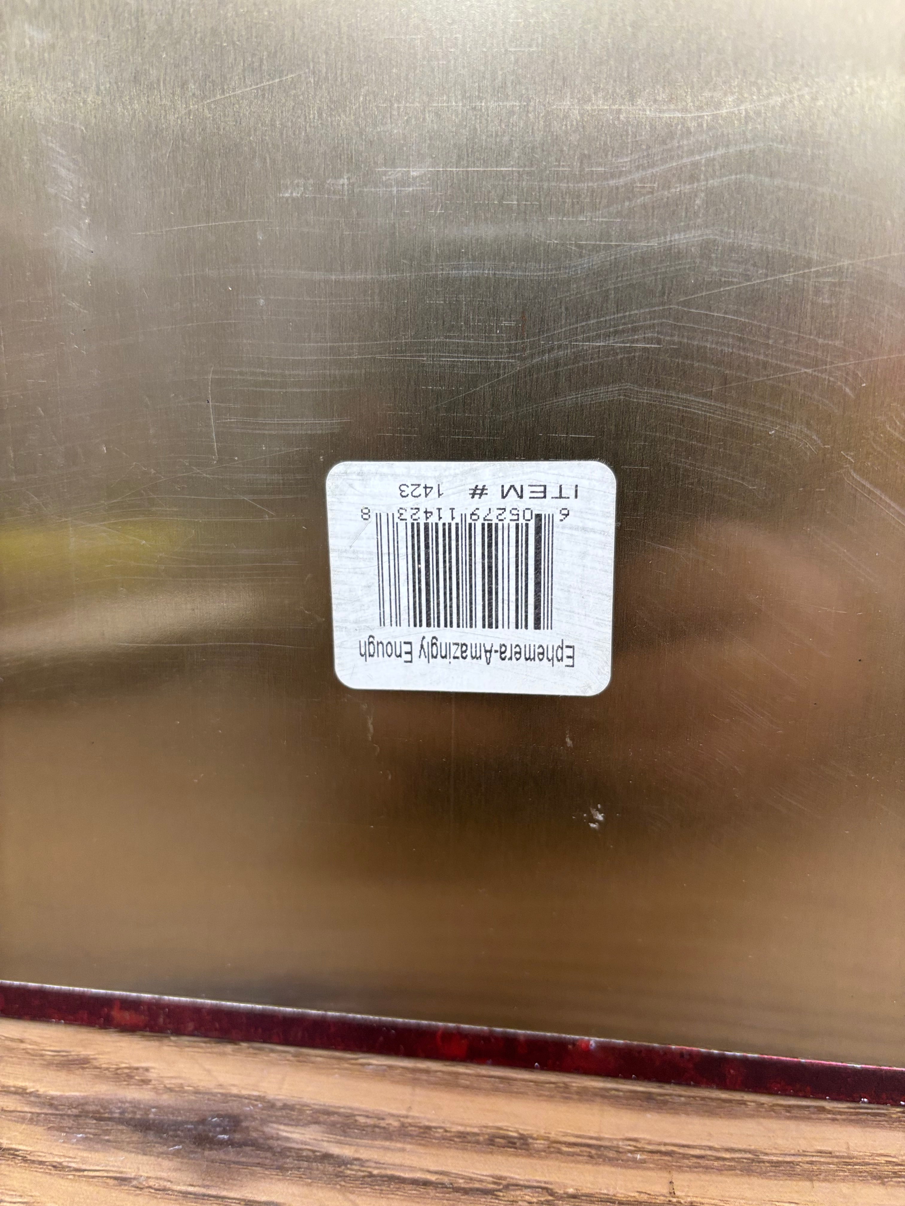 Tin Sign