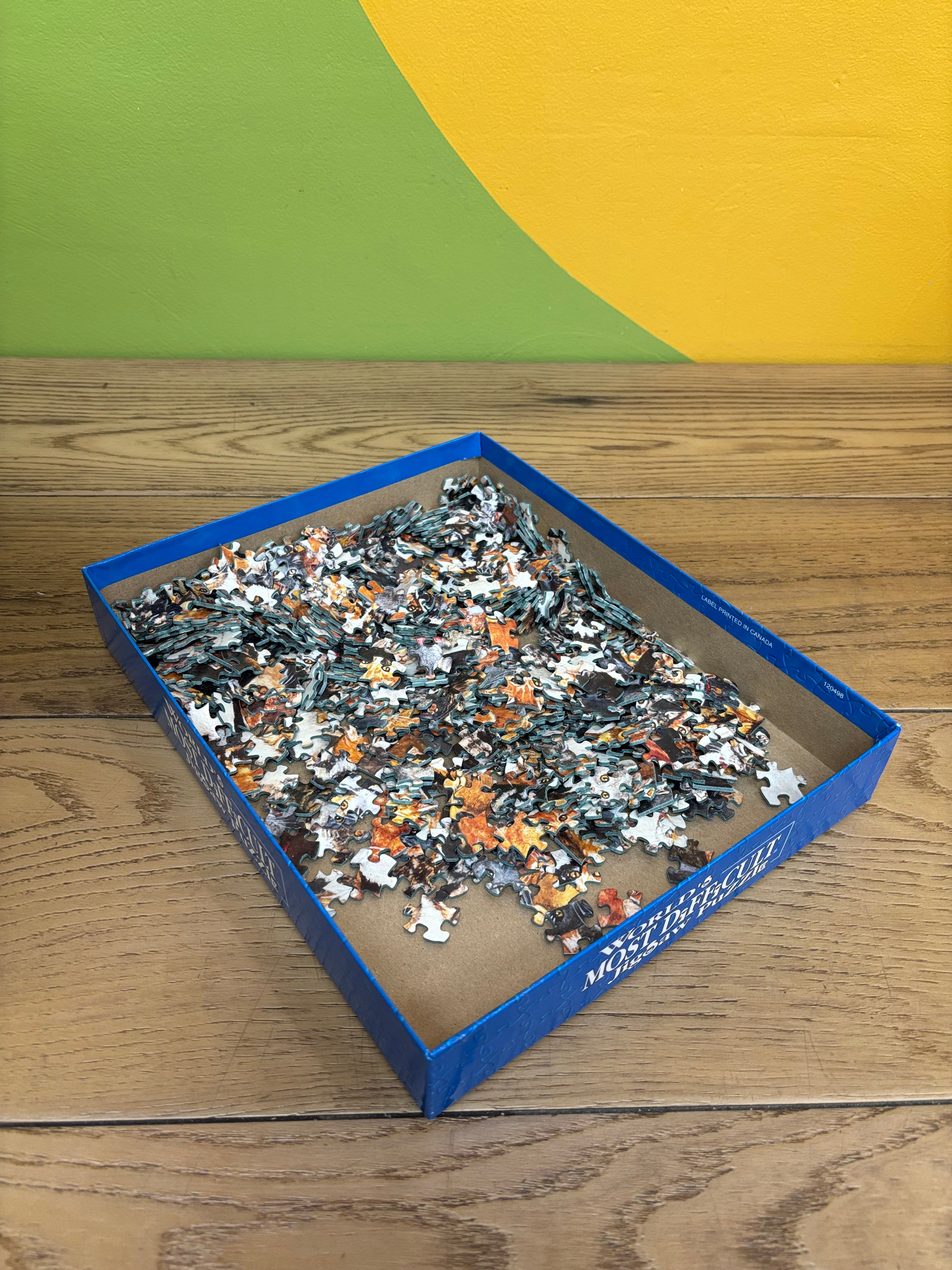 Worlds Most Difficult Jigsaw Puzzle: Cat Edition
