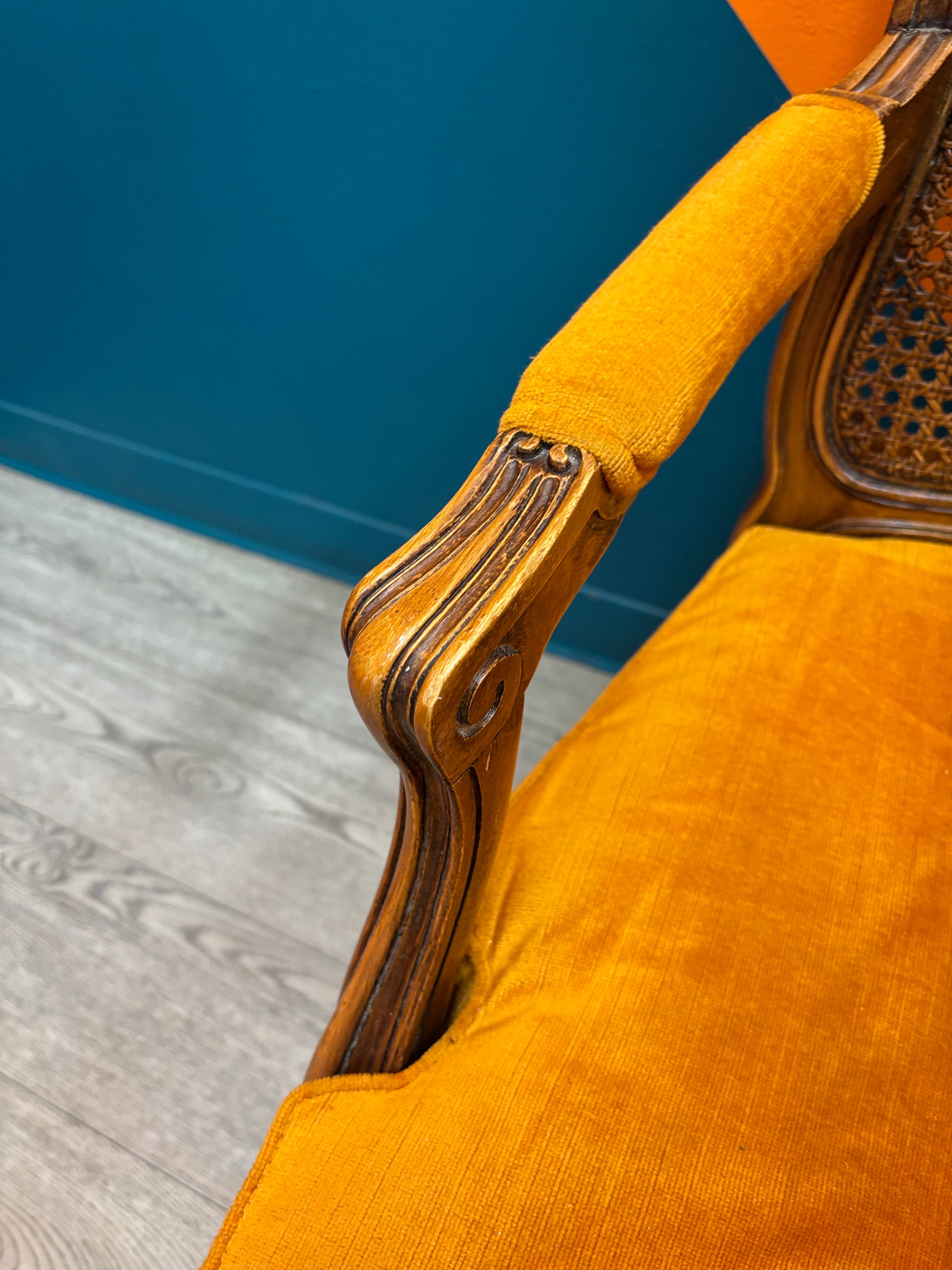 Orange Armchair