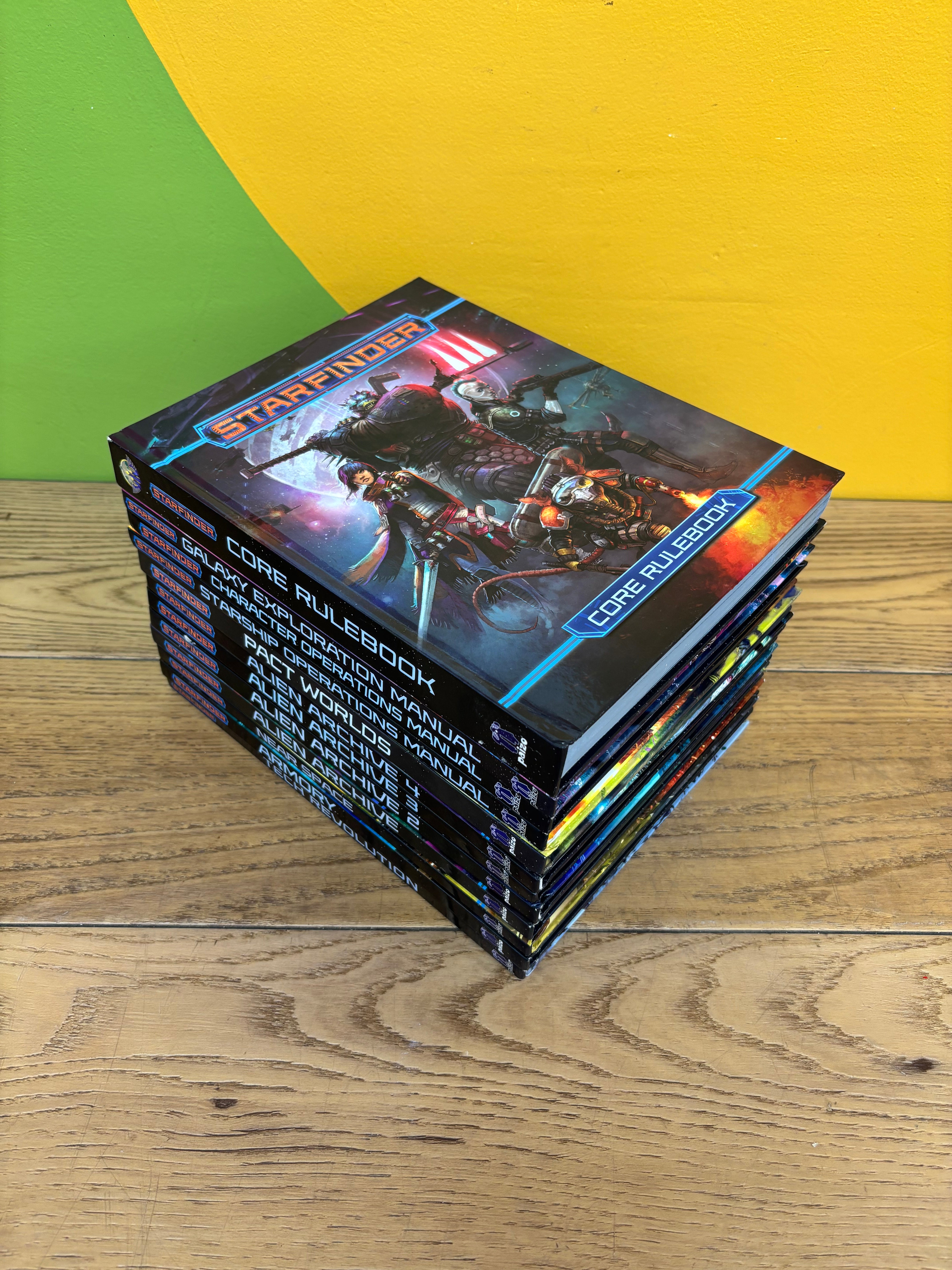Bundle of Starfinder Books (12)