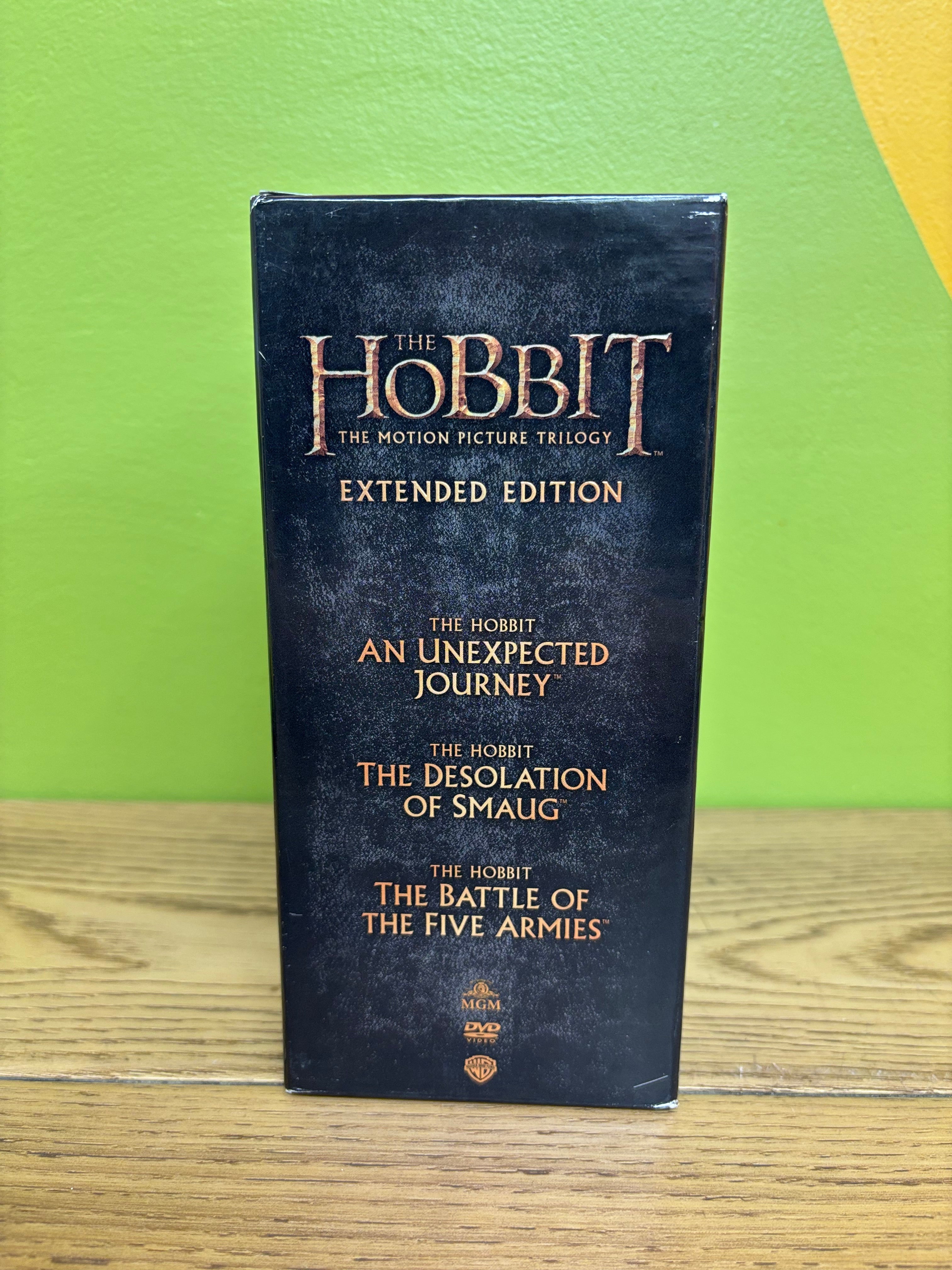 The Hobbit: The Motion Picture Trilogy Extended Edition 15 Disc DVD Set