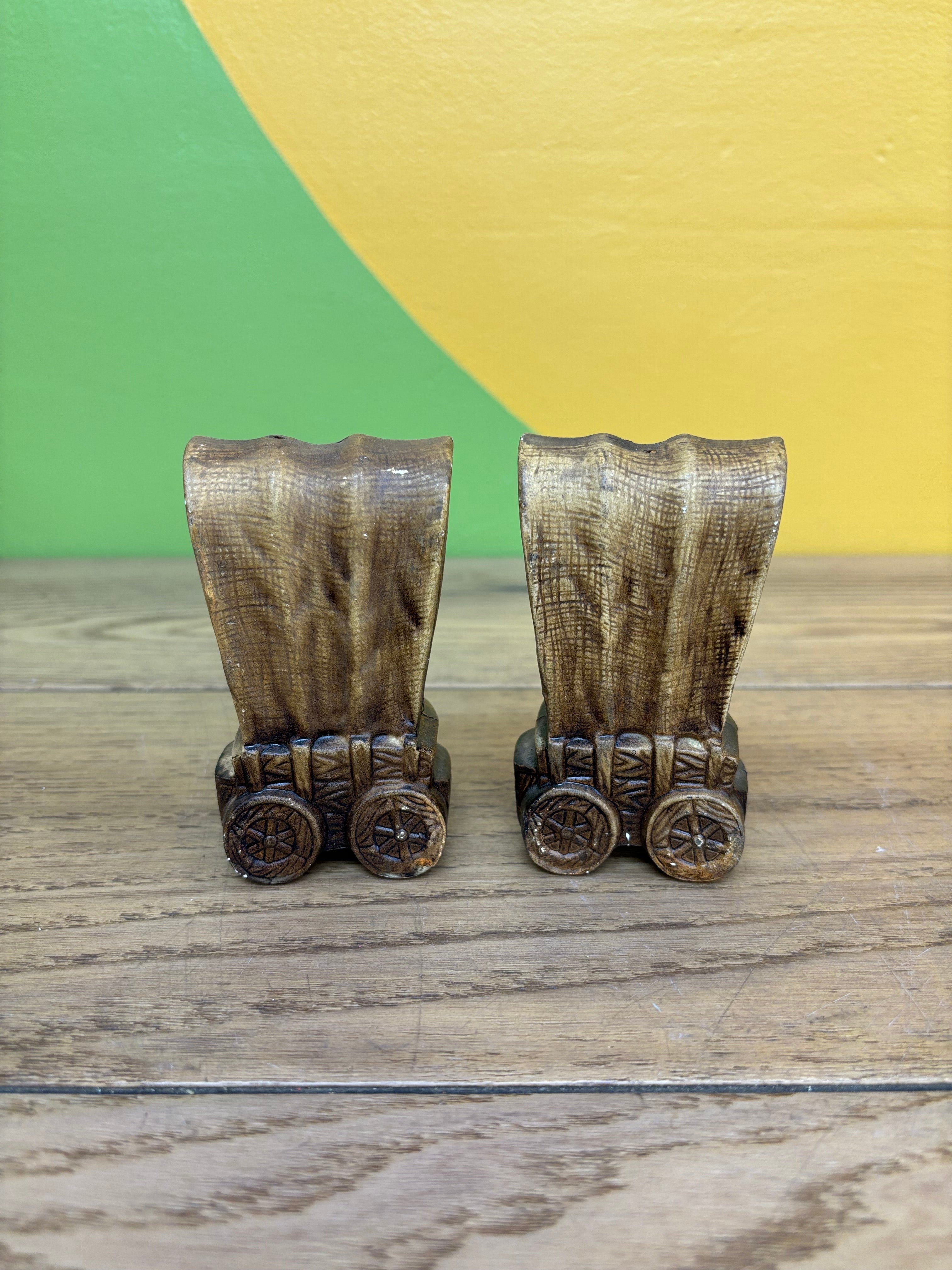Wagon Salt & Pepper Shakers