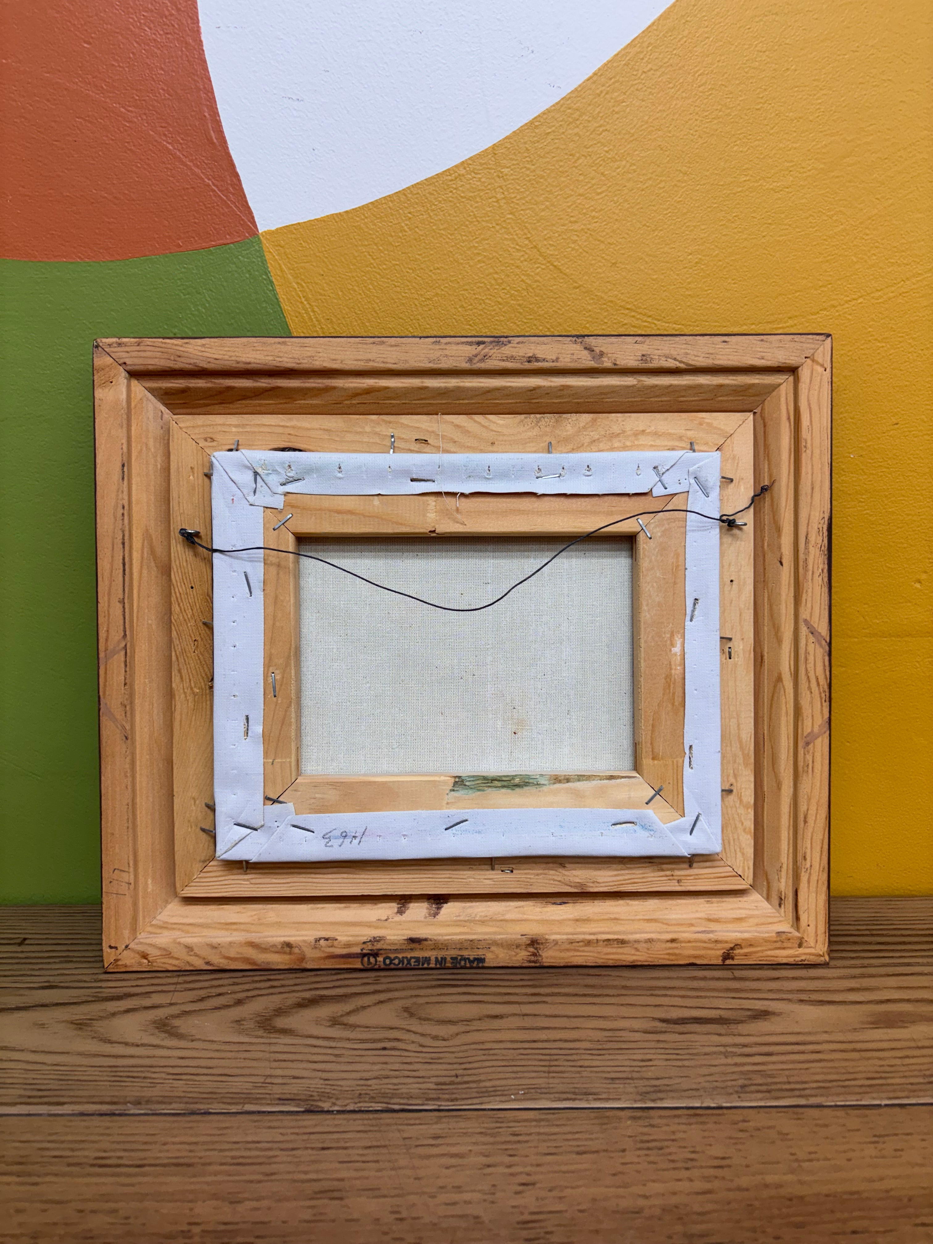 Framed Floral Painting