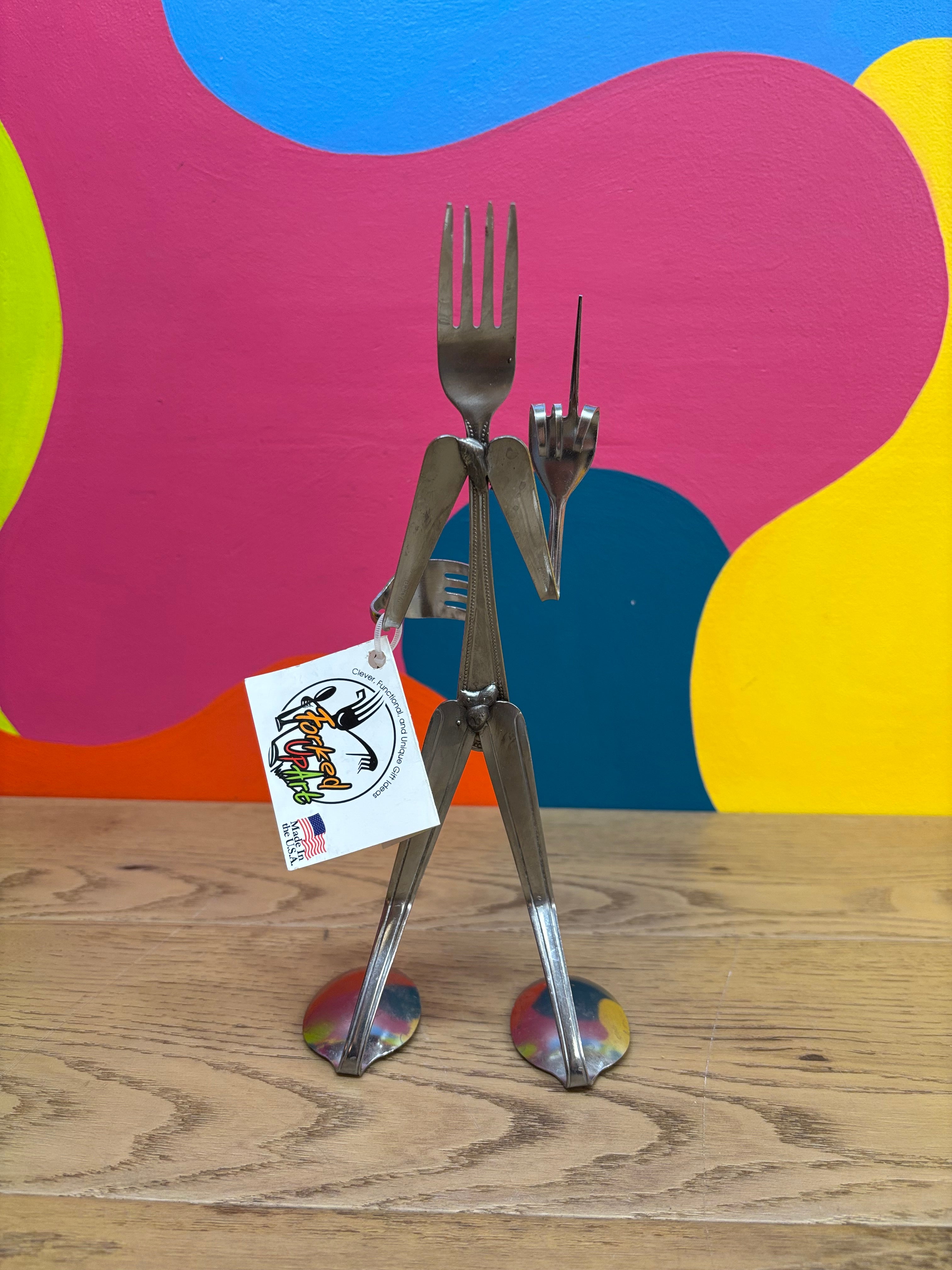 Forked Up Art "Shoot the Bird- Fork"