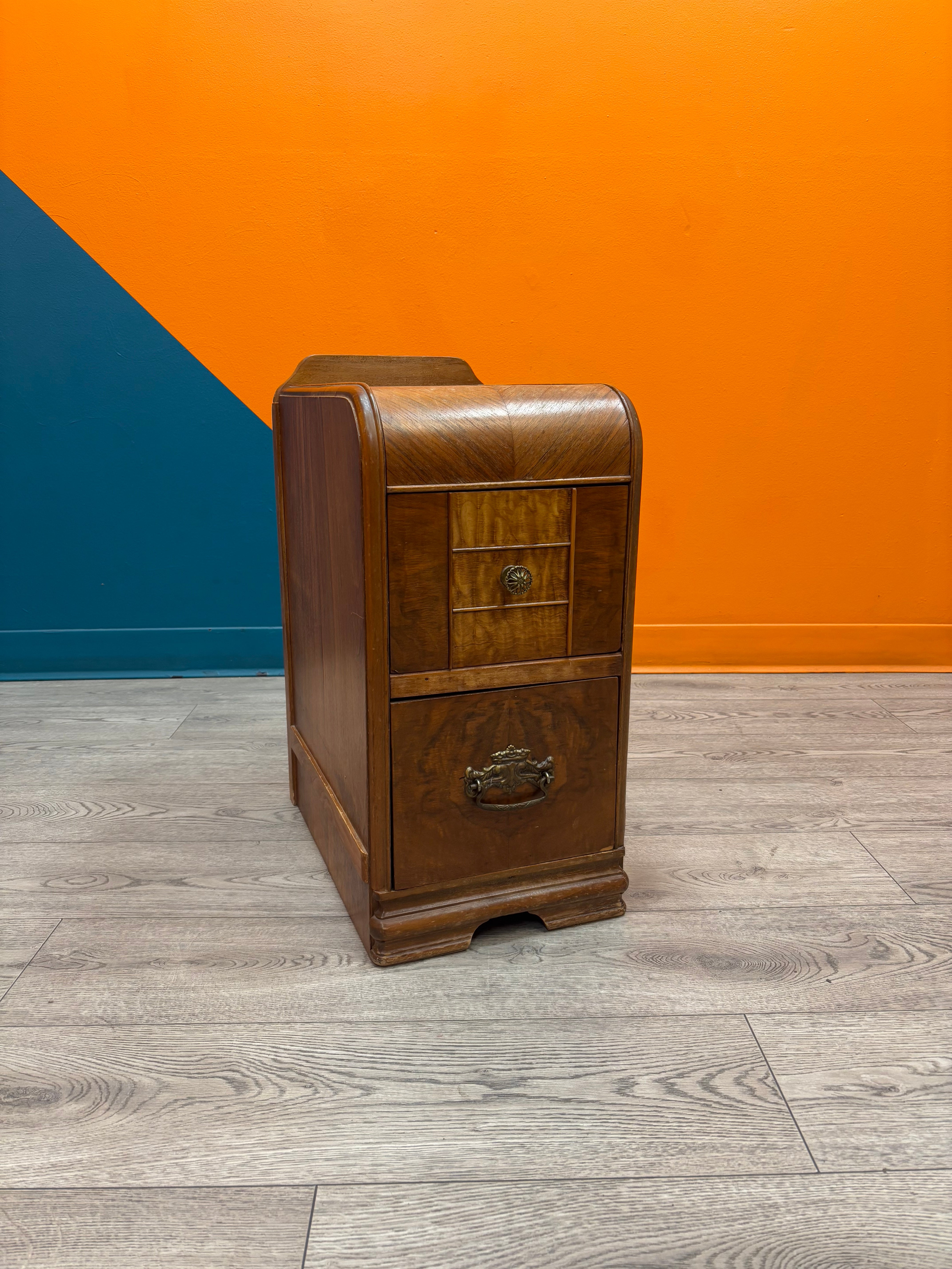 Wood Nightstand