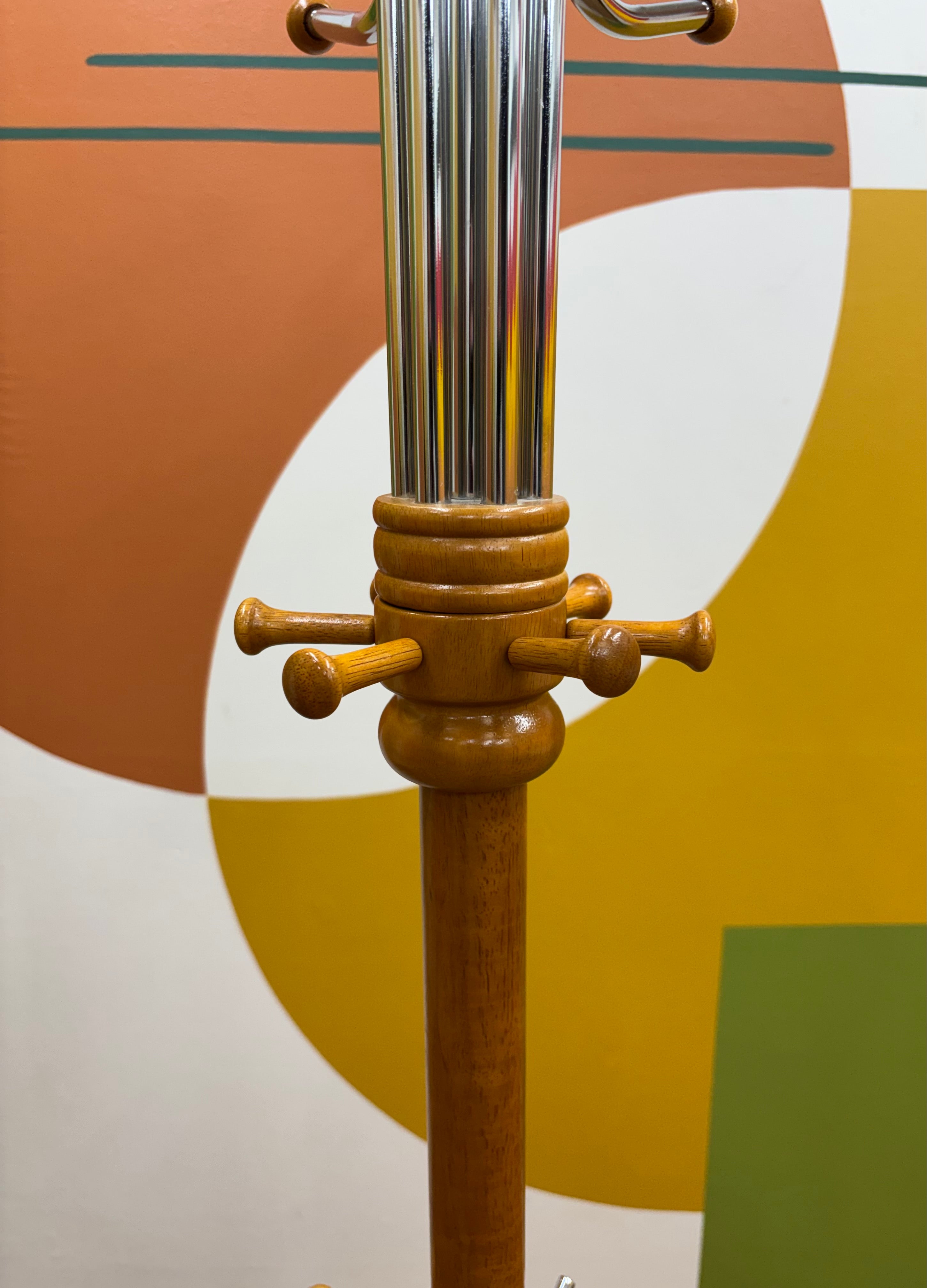 Wood Freestanding Coat Rack