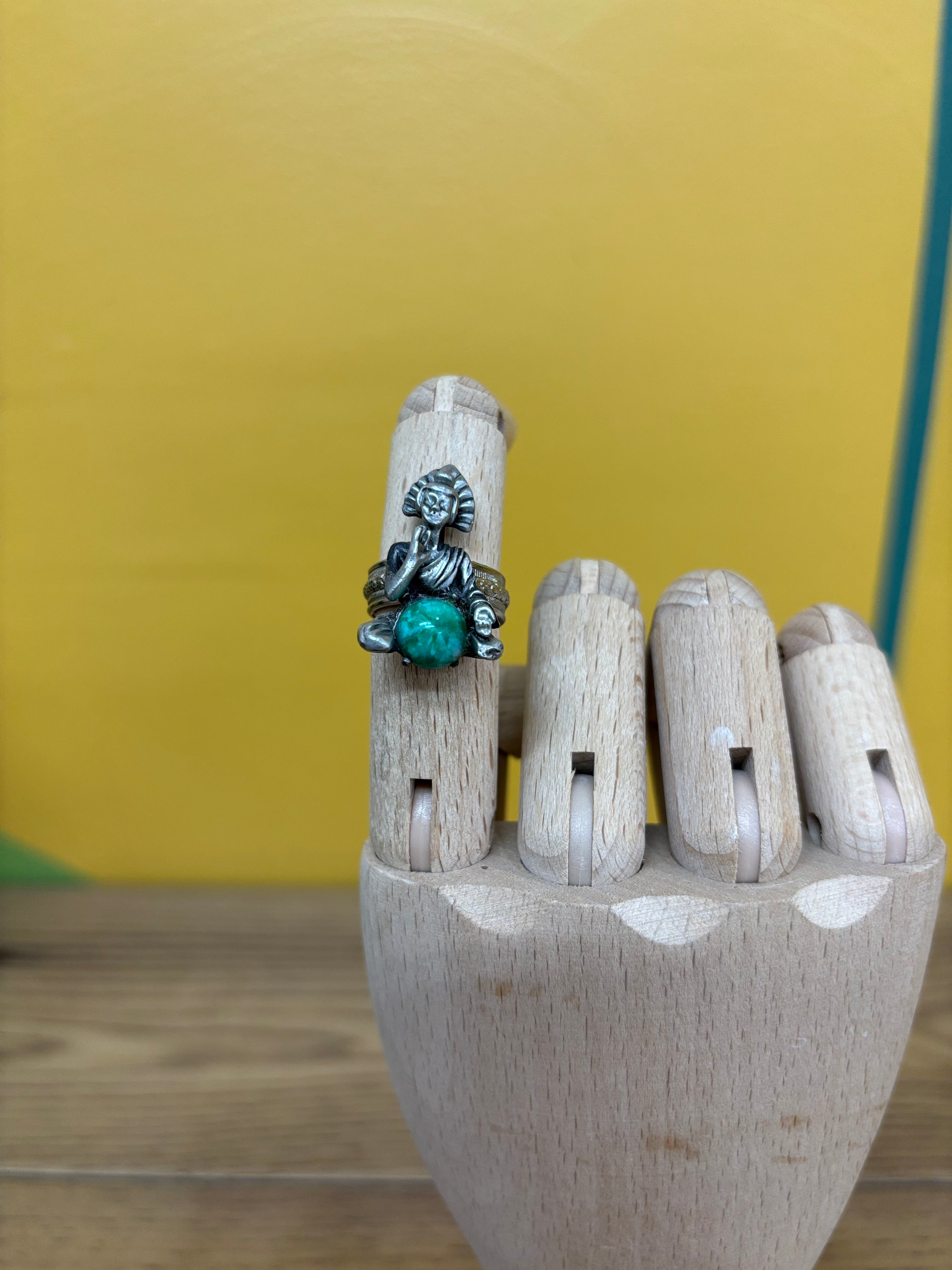 Buddha Adjustable Ring