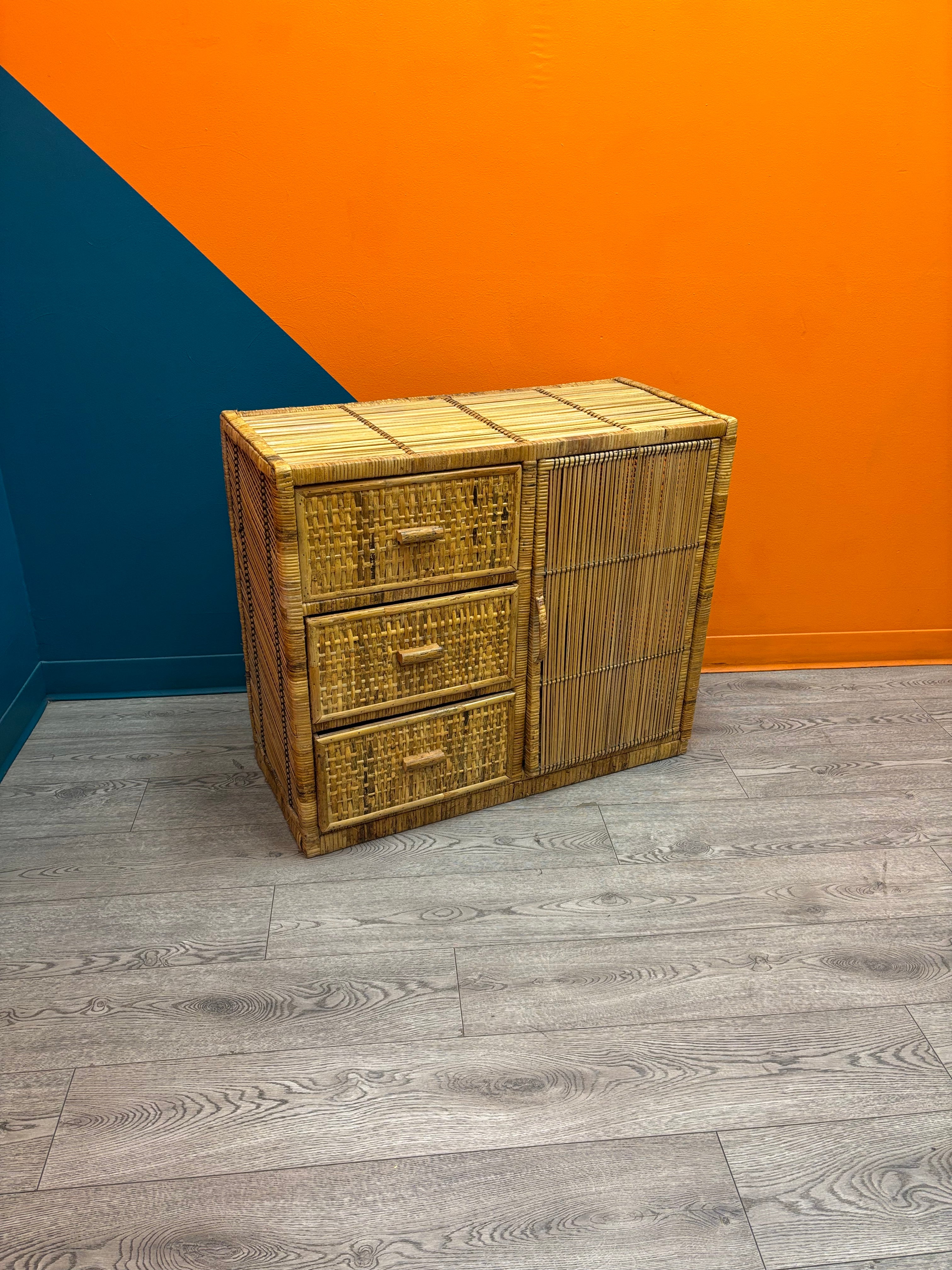 Wicker Dresser