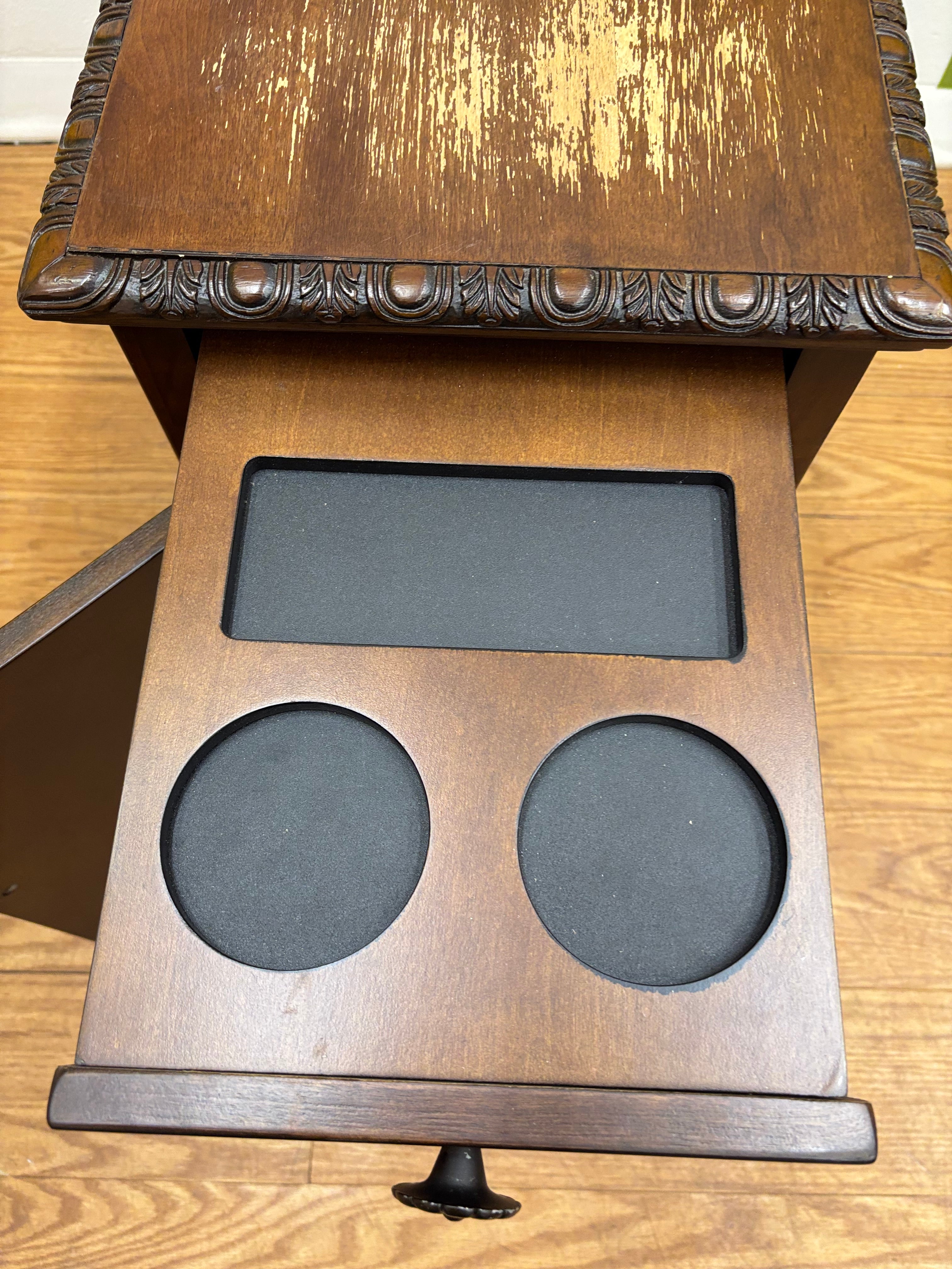 Wood End Table