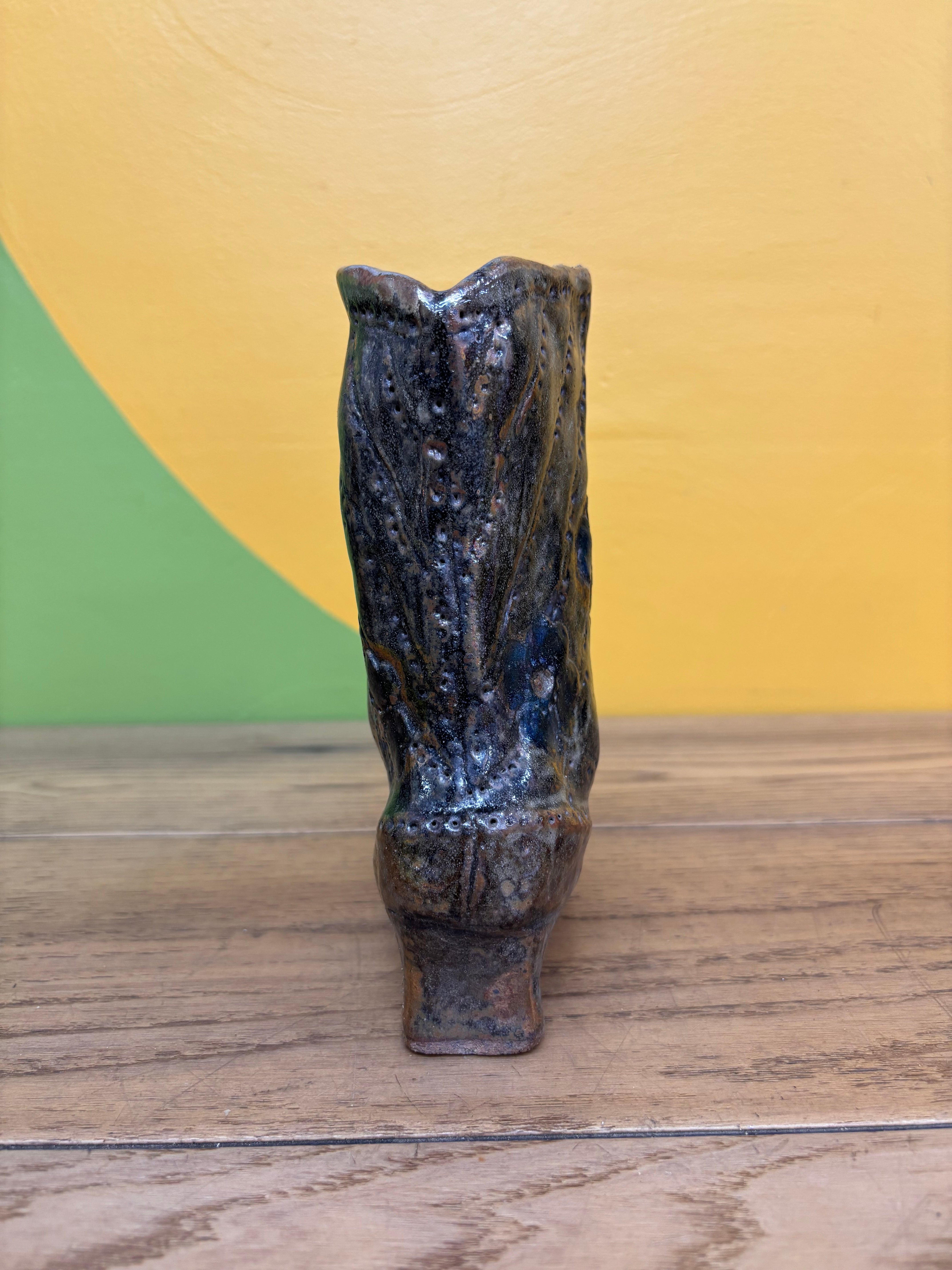 Ceramic Boot Vase